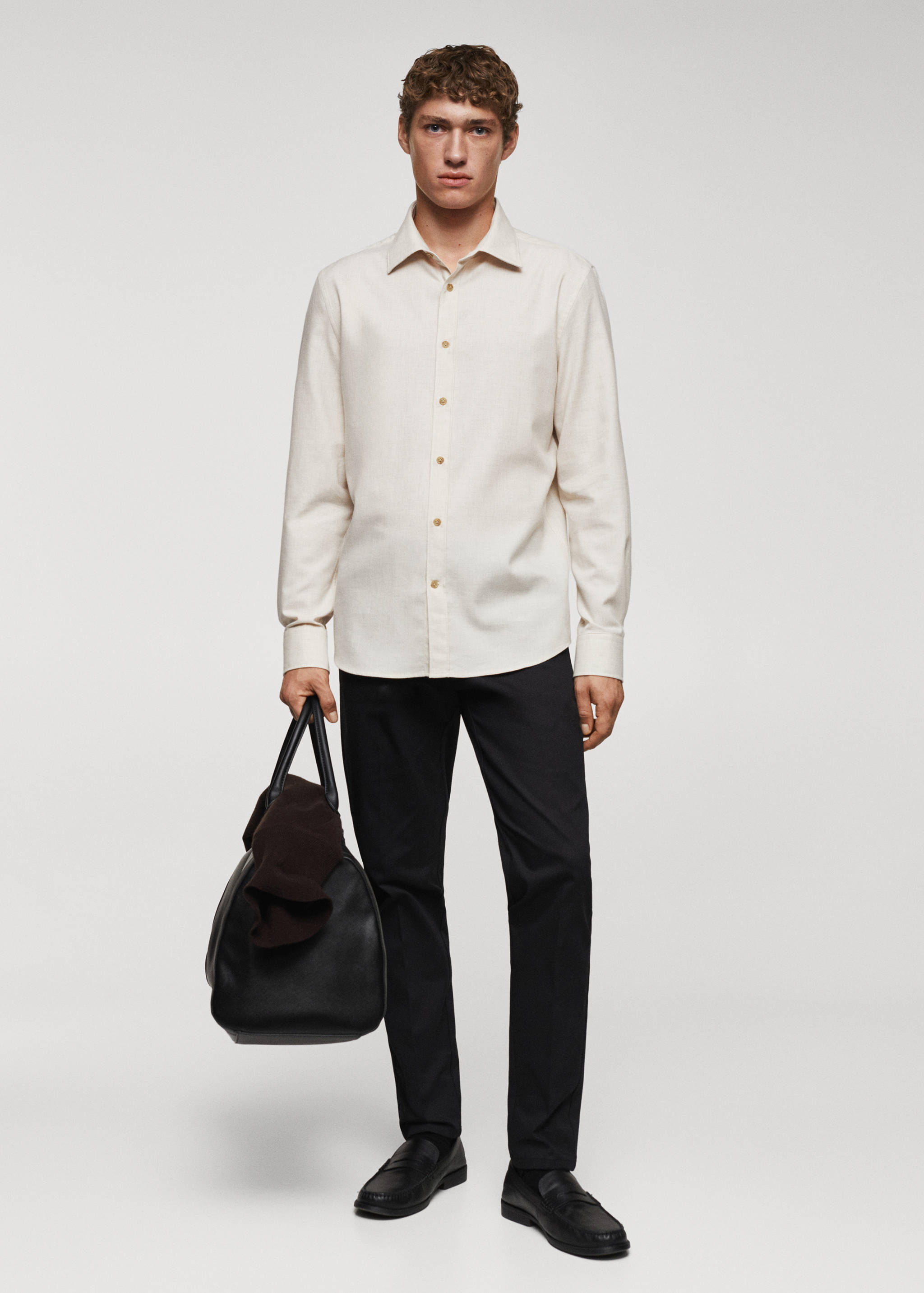 Slim fit chino trousers - General plane