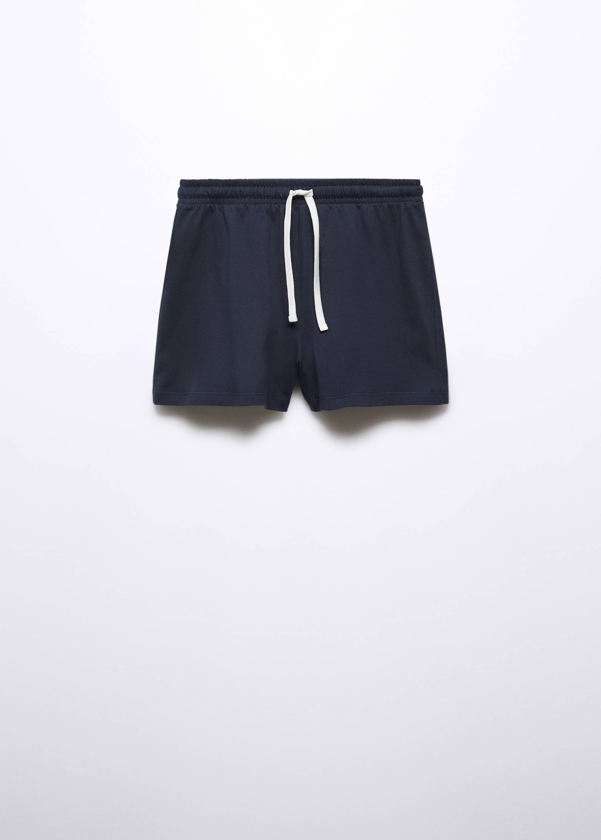 Cotton shorts with elastic waist - Article without model