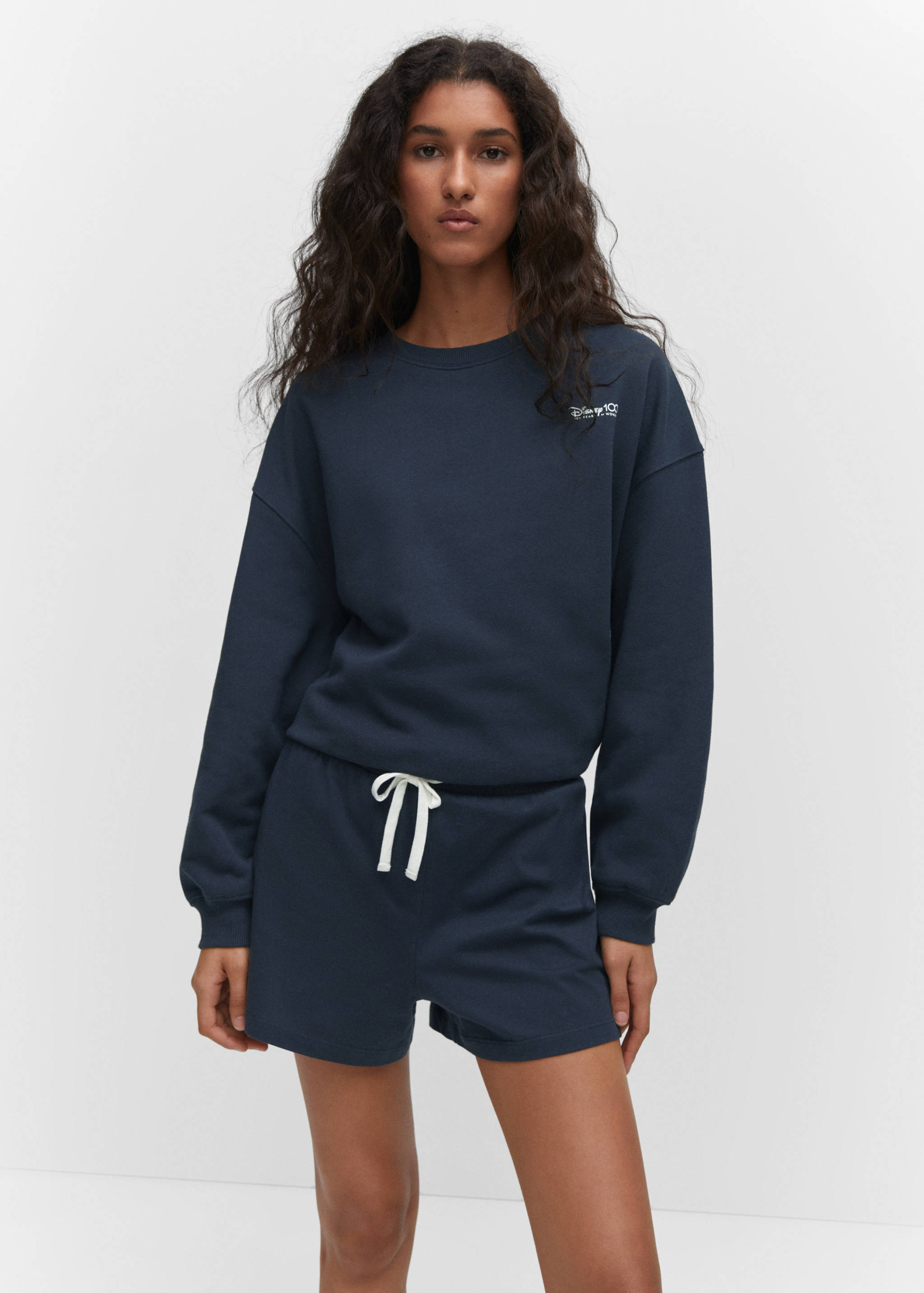 Disney cotton sweatshirt - Medium plane