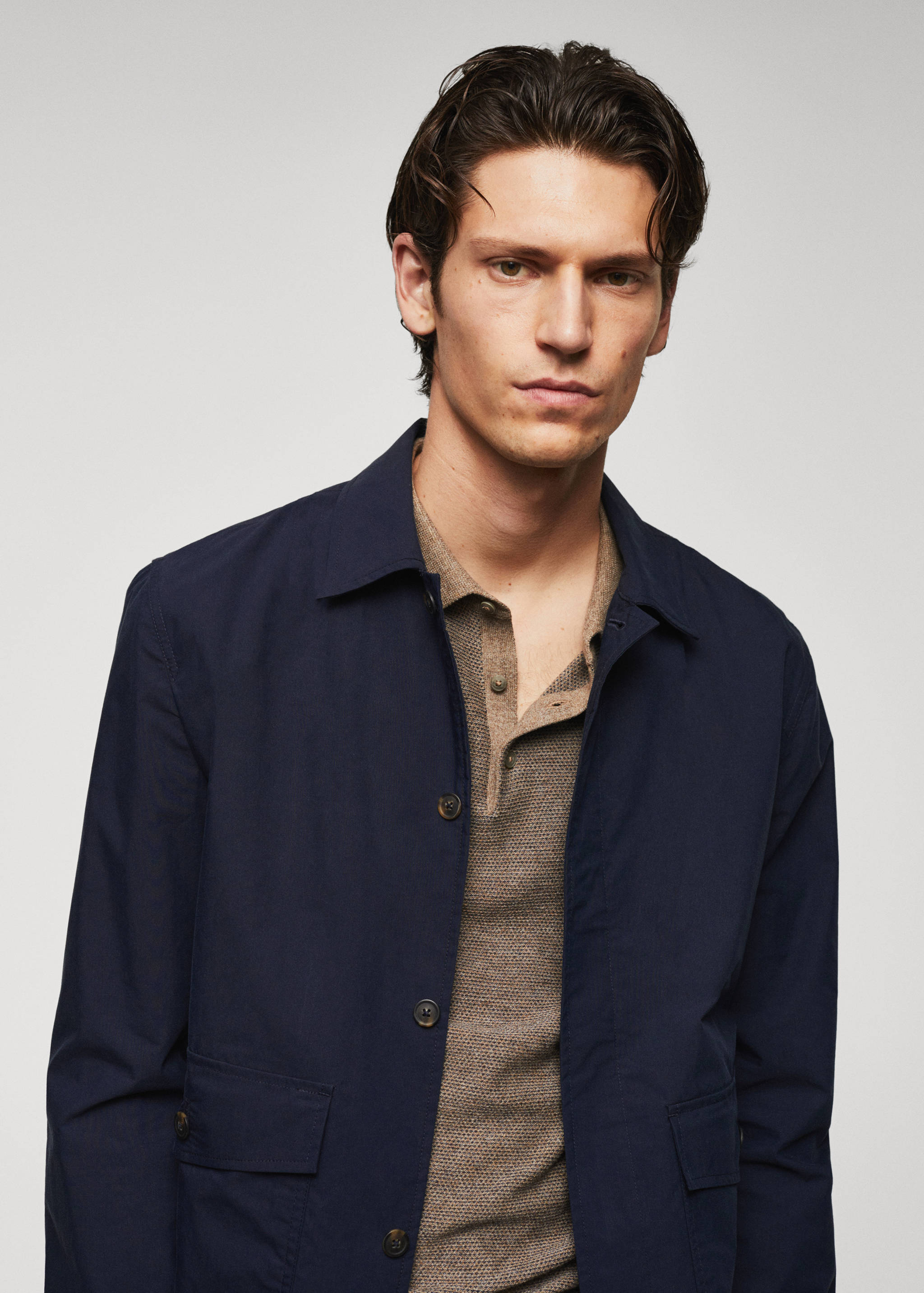 Veste légère coton poches - Détail de l'article 1