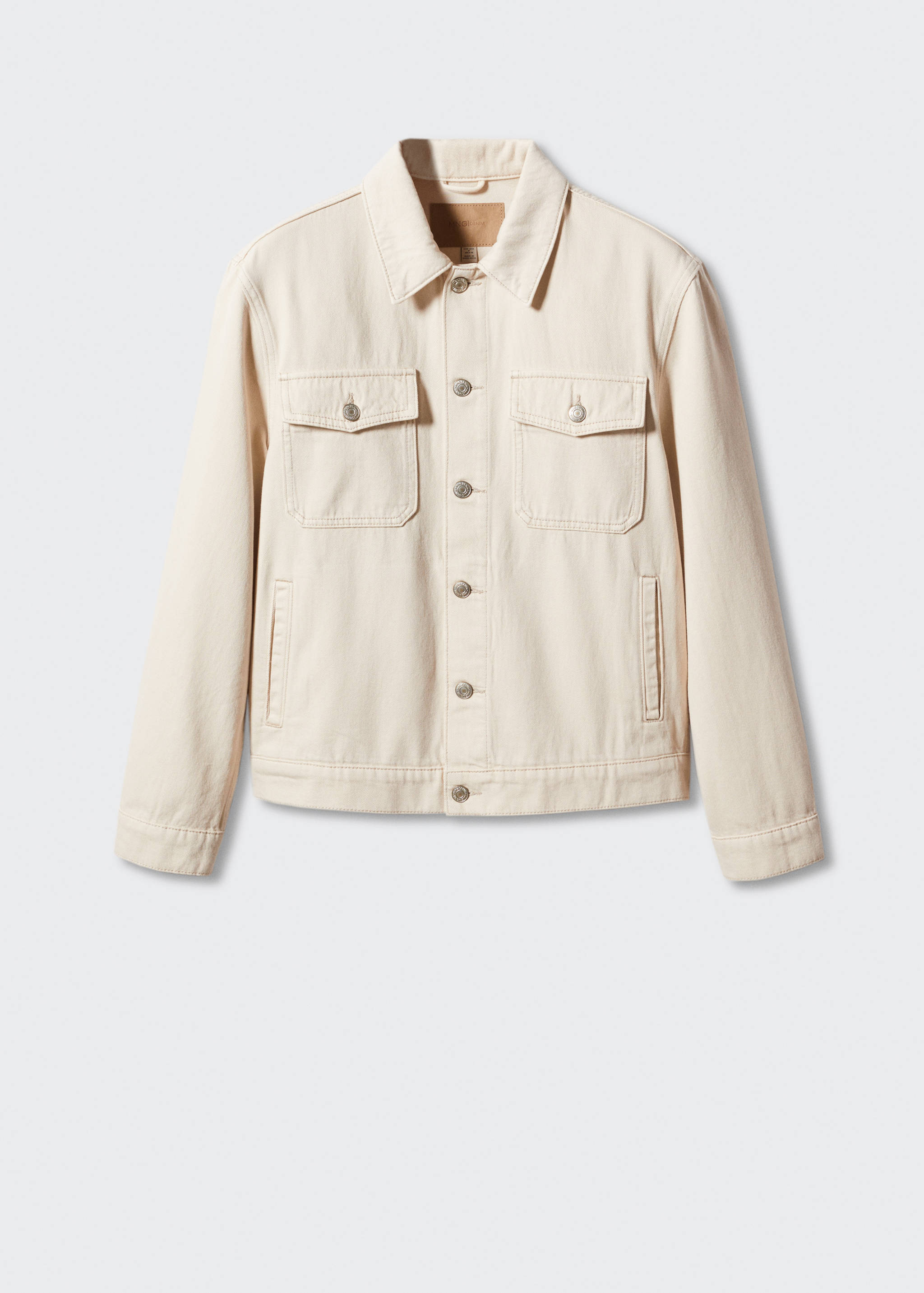 Pocketed denim jacket - Article without model