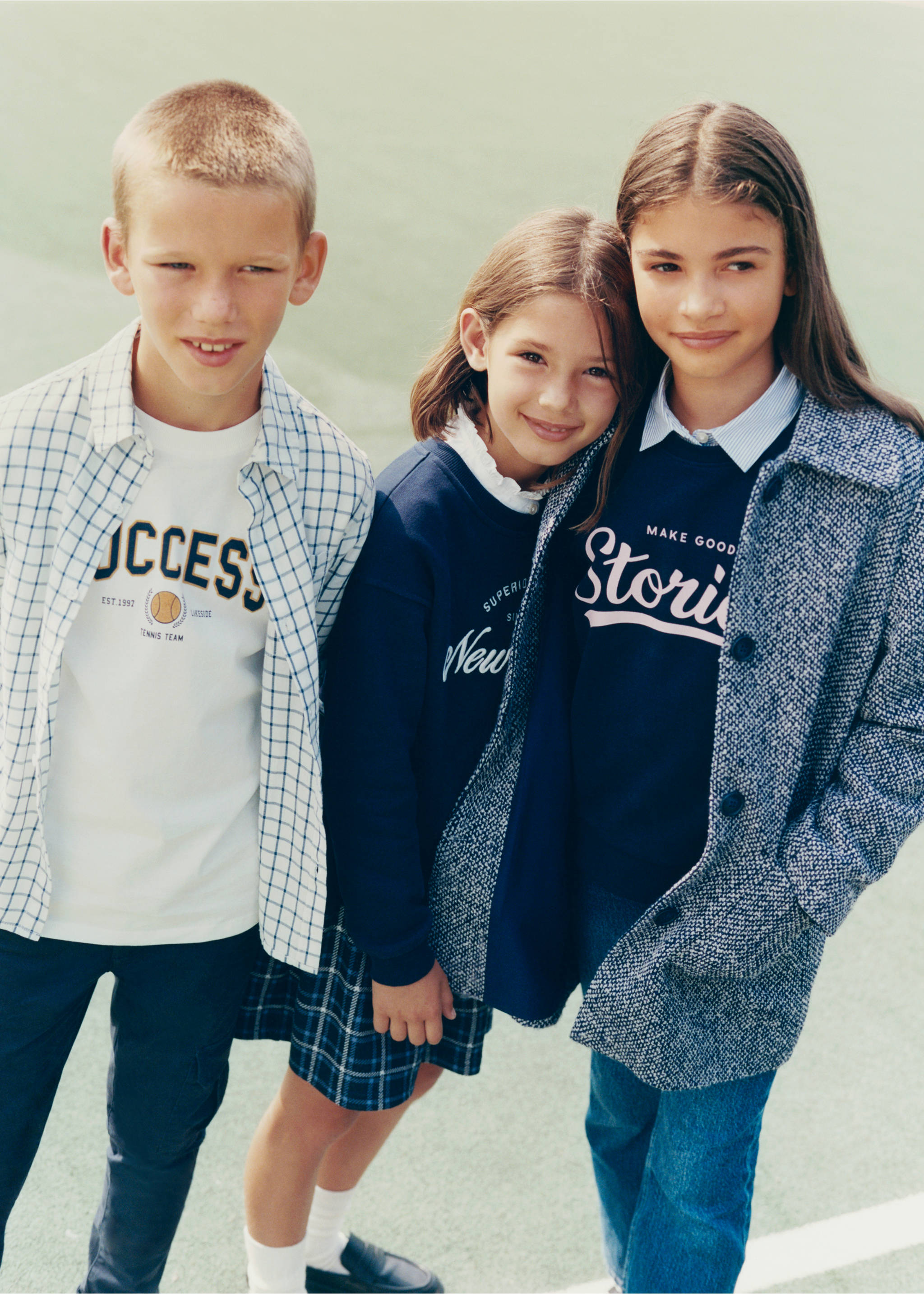 Printed cotton sweatshirt - Details of the article 5, Navy. Ref: 57052521-00.