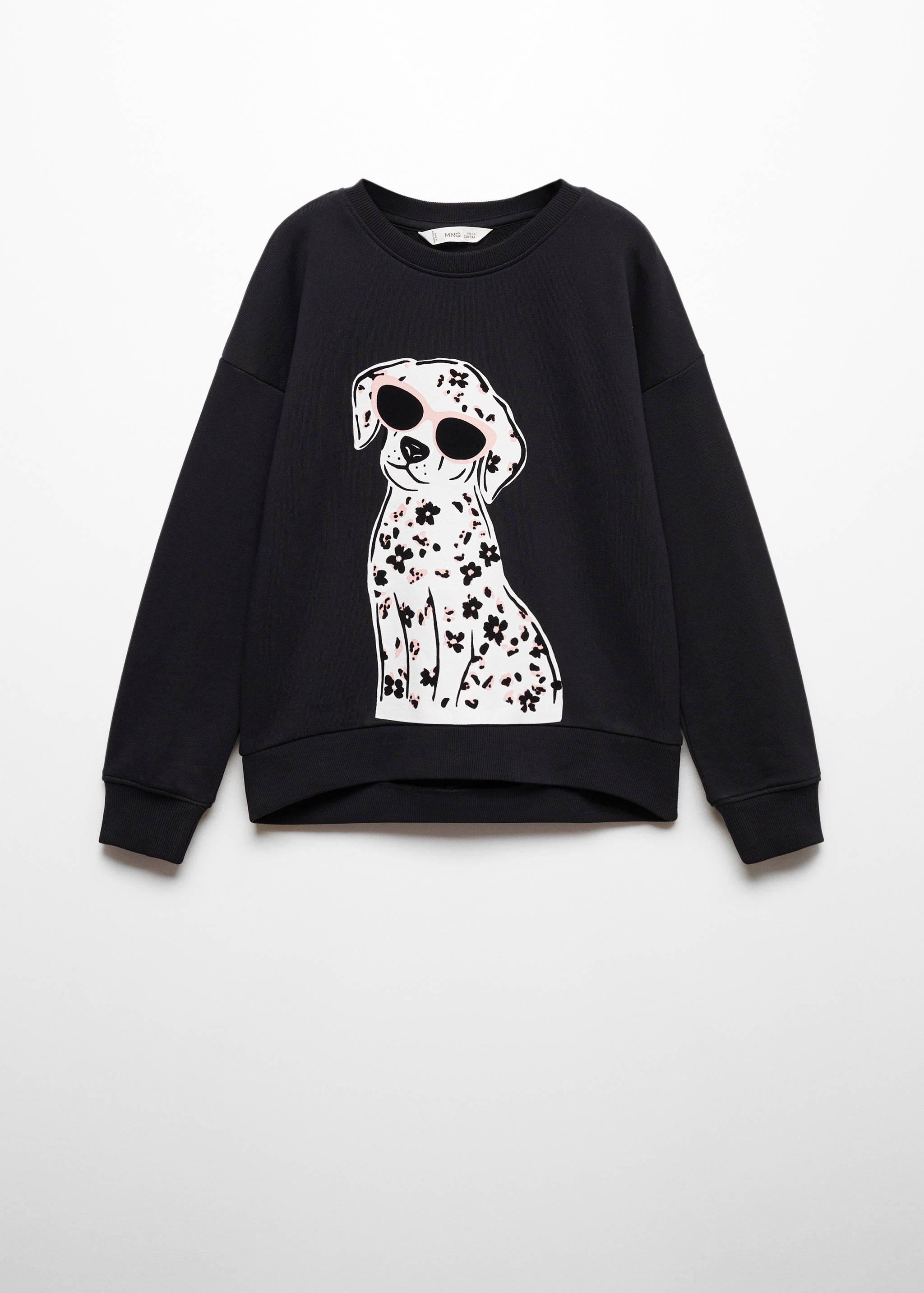 Printed cotton sweatshirt - Article without model