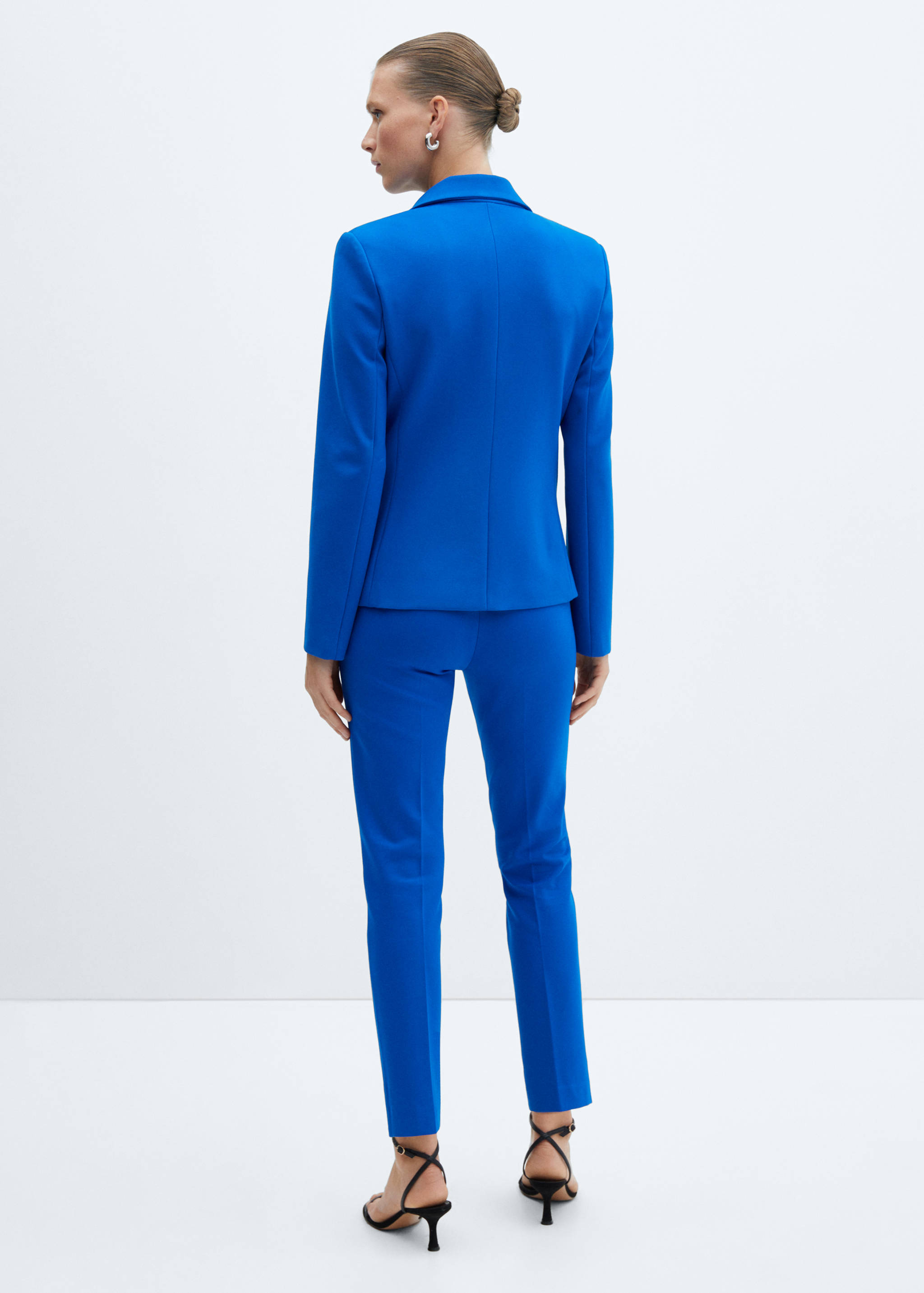 Rome-knit straight trousers - Reverse of the article