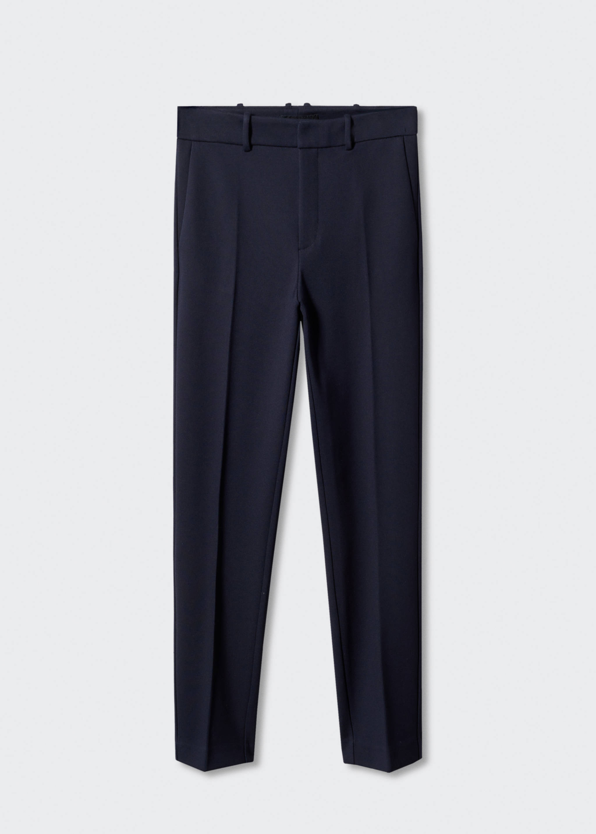 Rome-knit straight trousers - Article without model