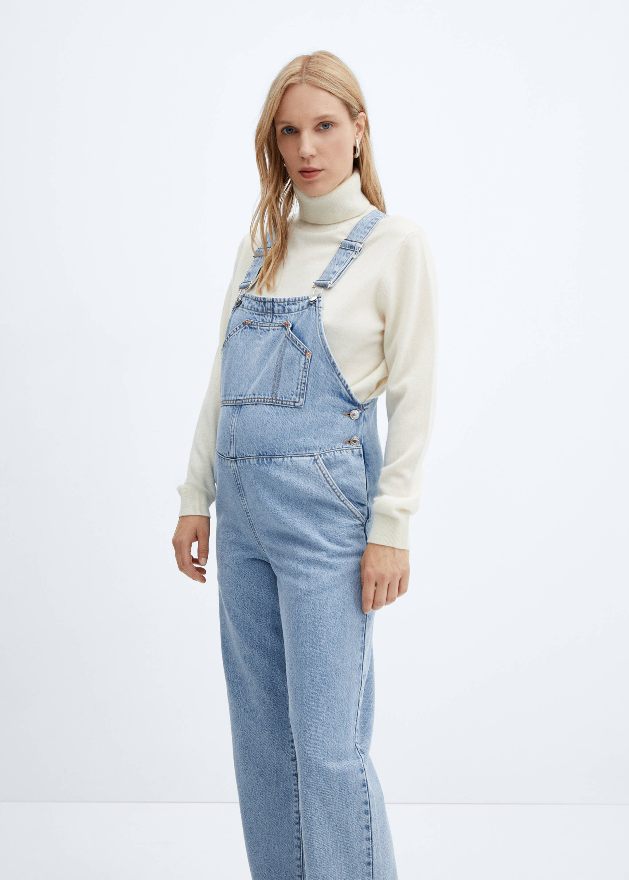 Peto vaquero premamá - Plano medio