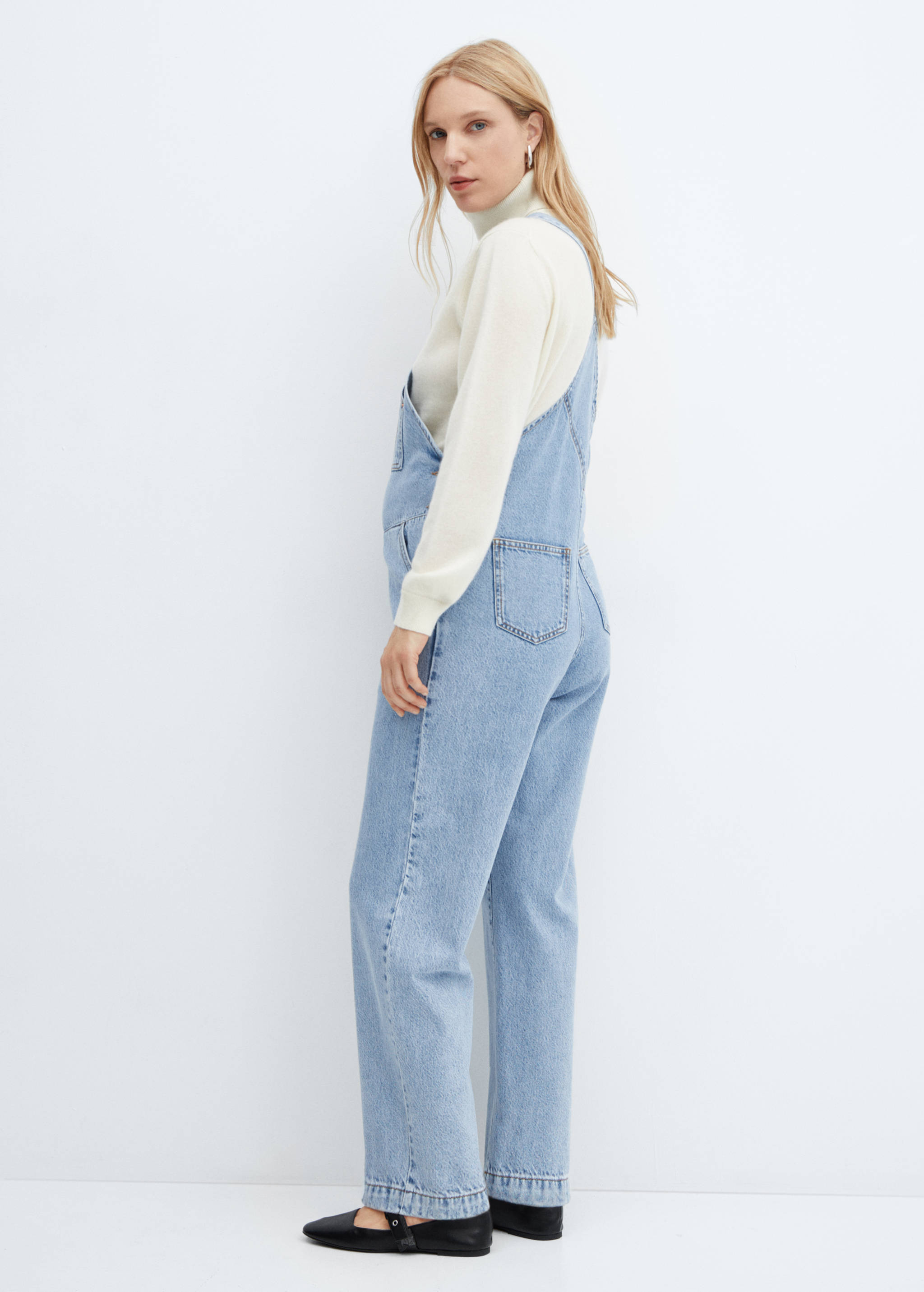 Peto vaquero premamá - Reverso del artículo