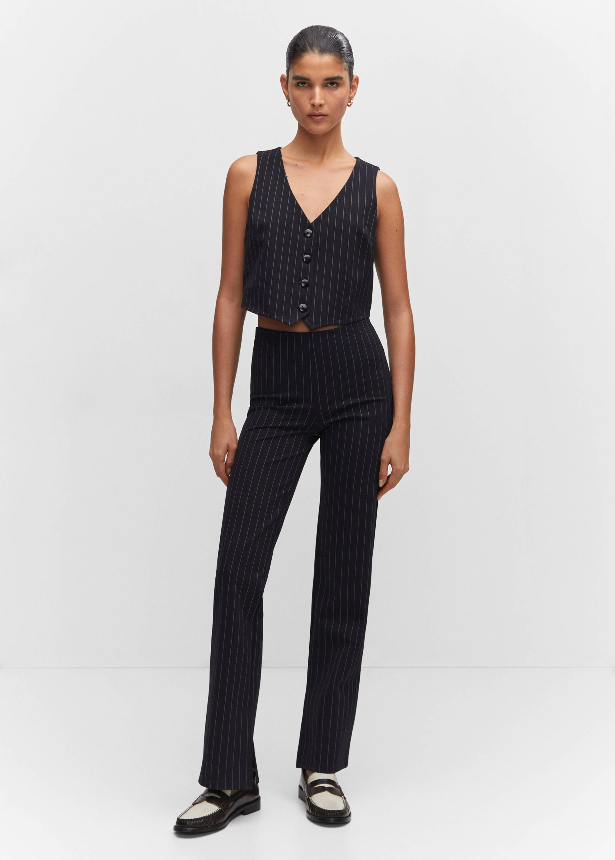 Pinstripe leggings - General plane