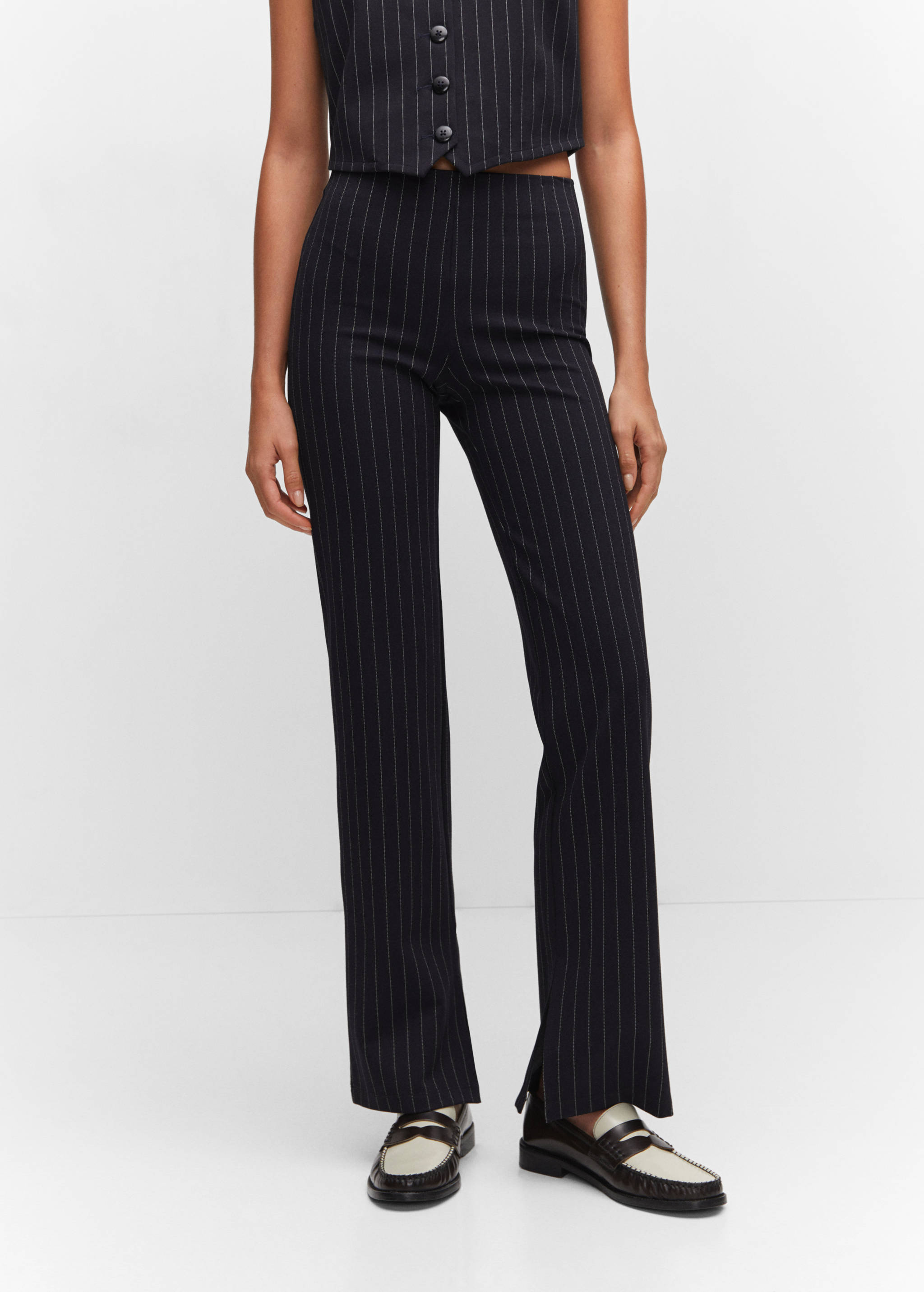 Pinstripe leggings - Medium plane
