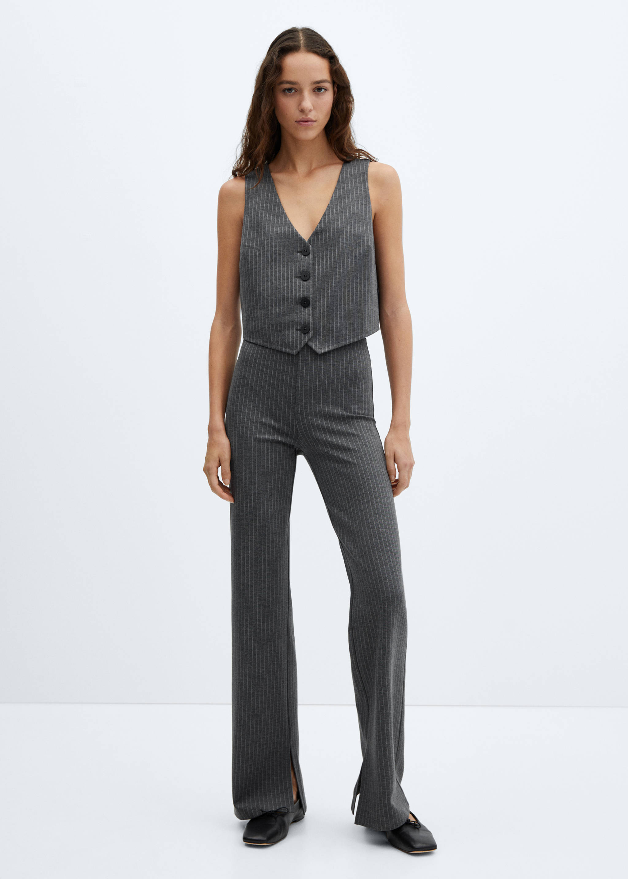 Pinstripe leggings - General plane