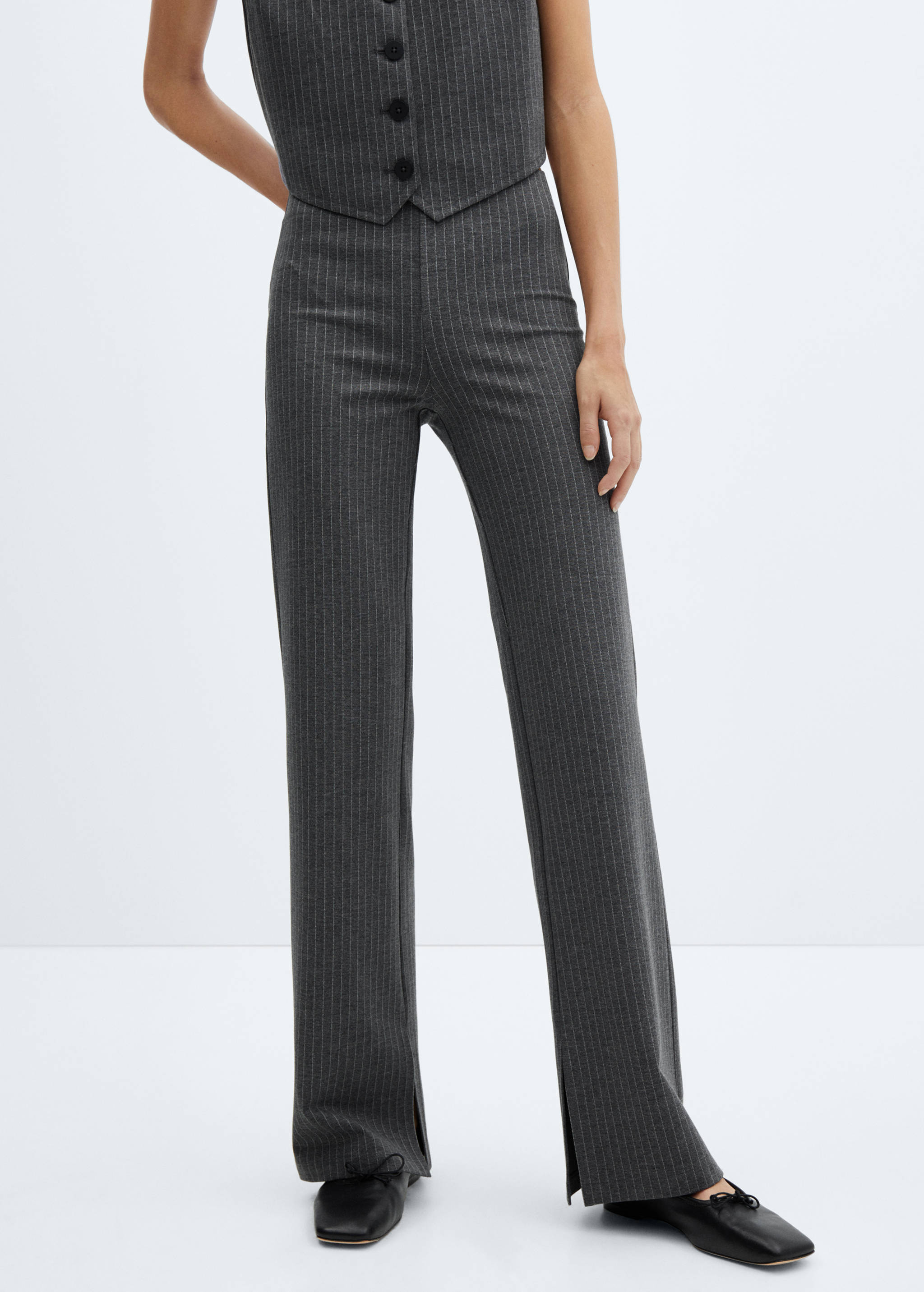 Pinstripe leggings - Medium plane