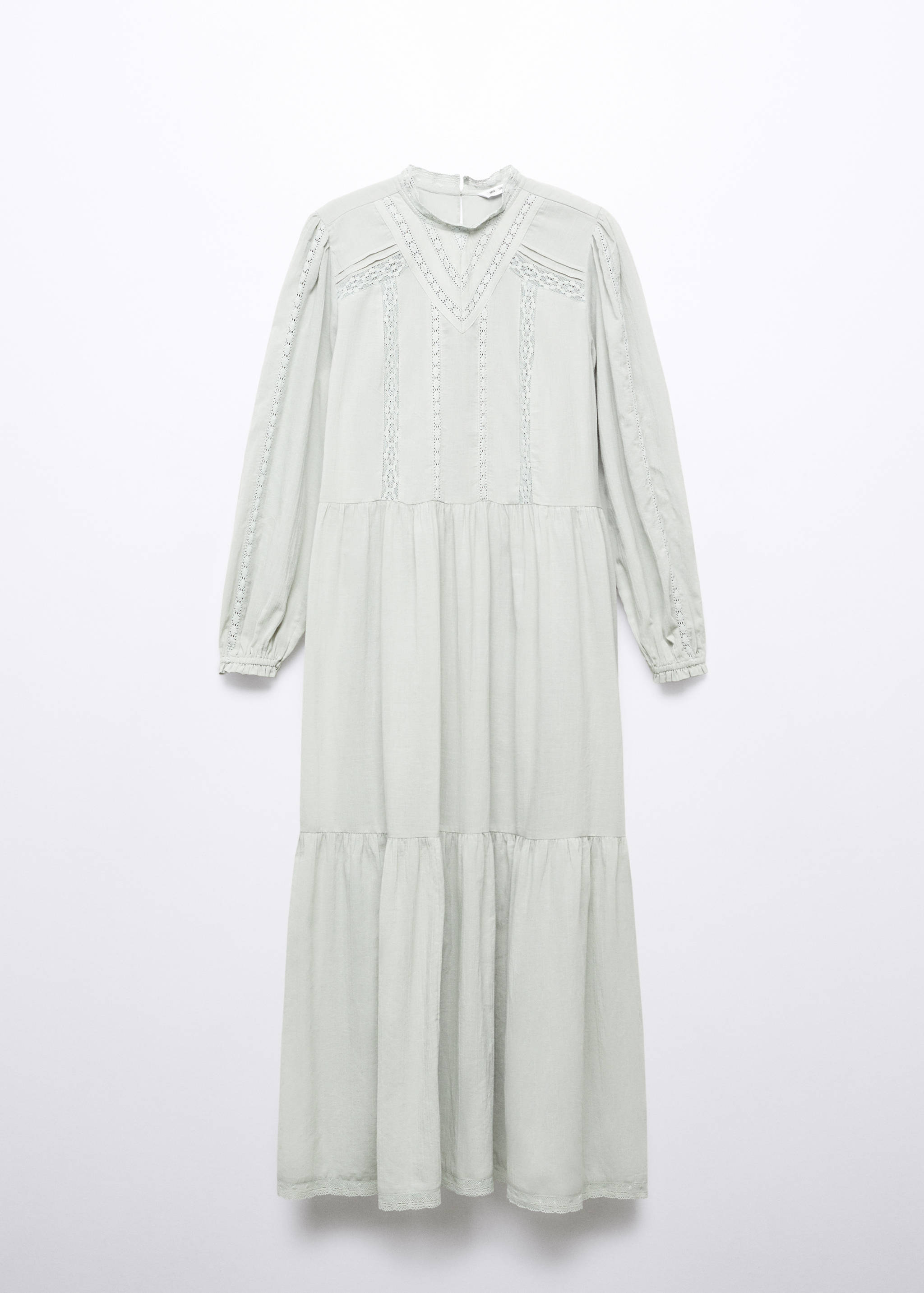 Robe longue détail dentelle - Article sans modèle