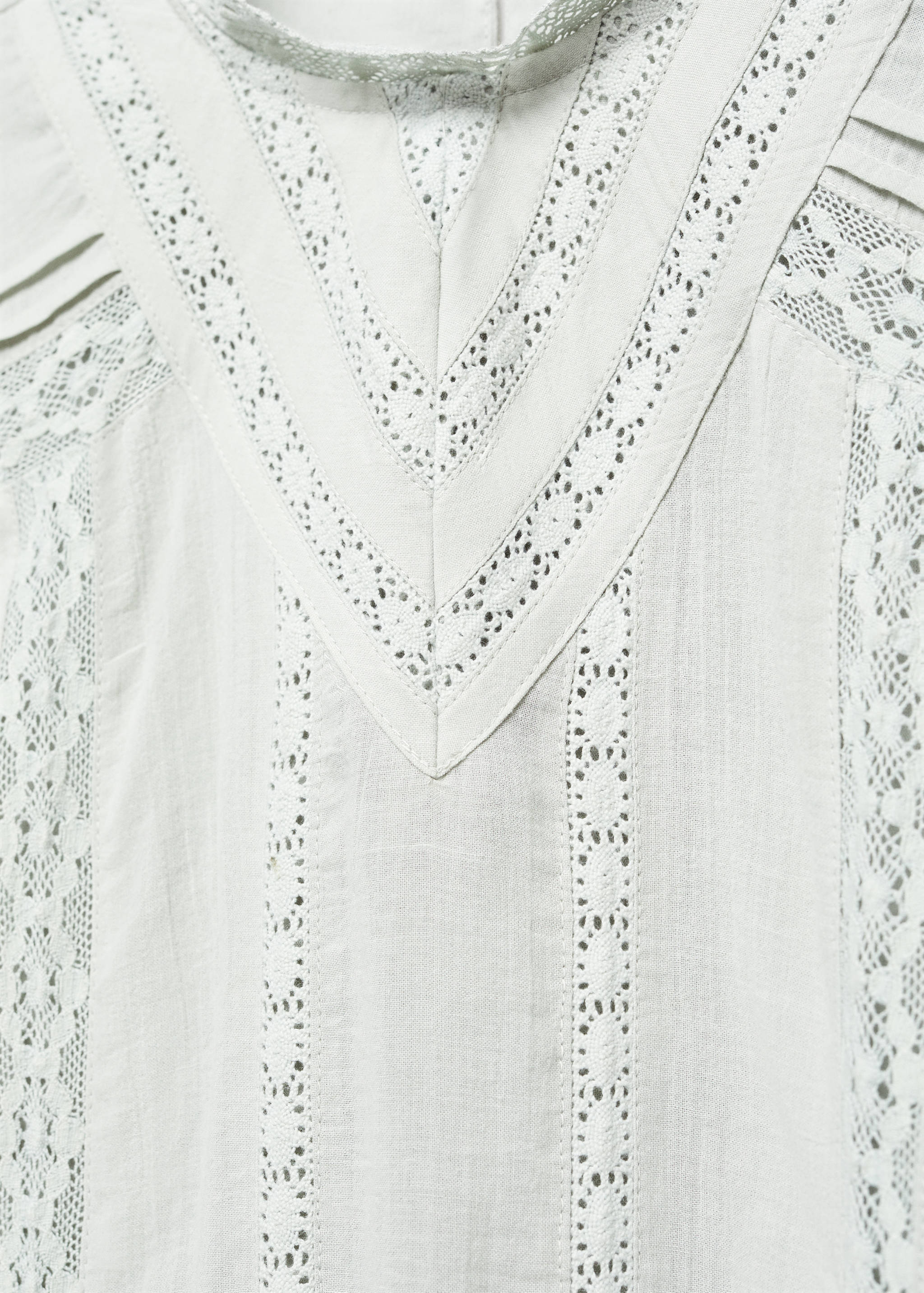 Robe longue détail dentelle - Détail de l'article 8