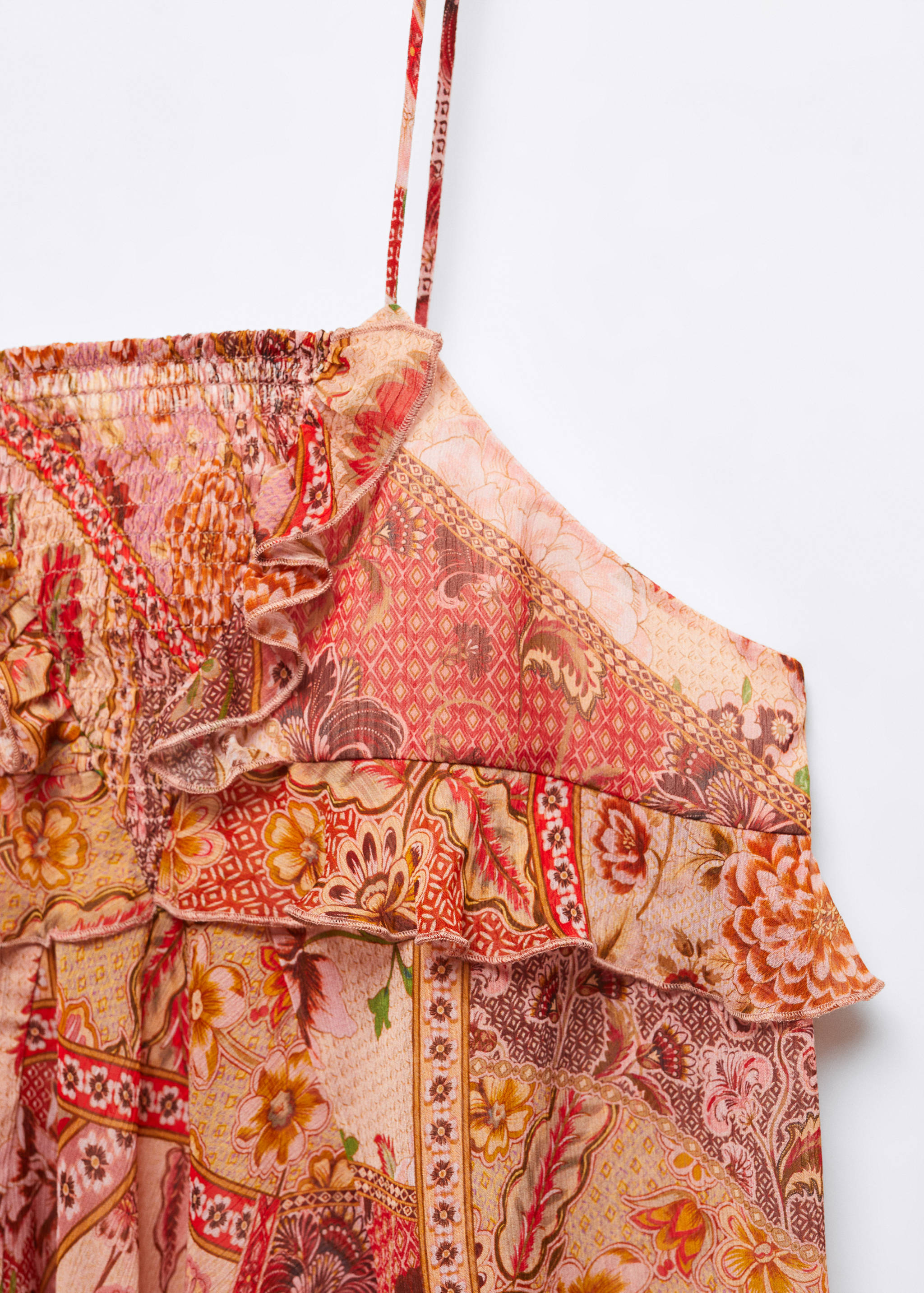 Printed chiffon top - Details of the article 8