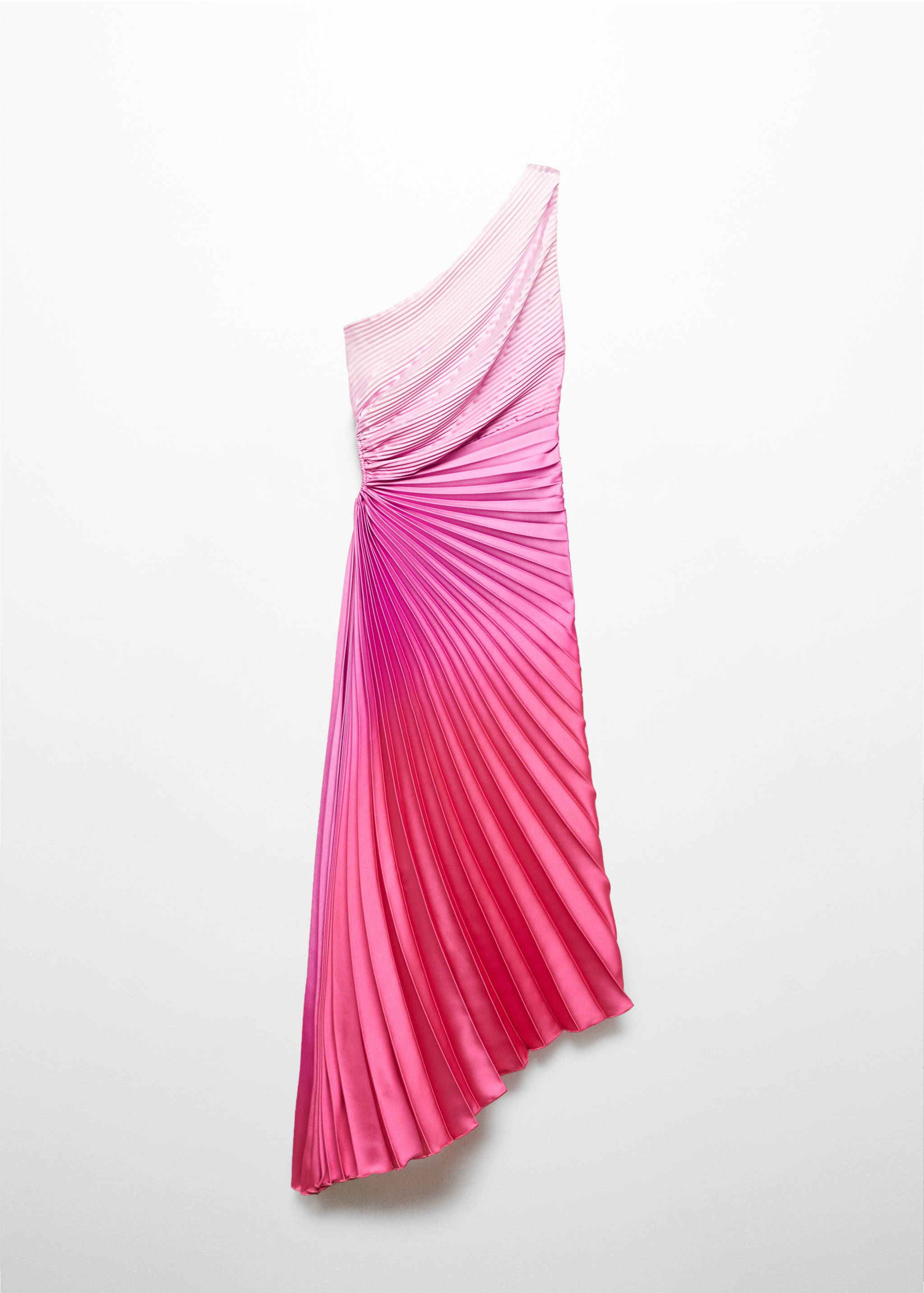 Asymmetrical pleated dress - Article without model