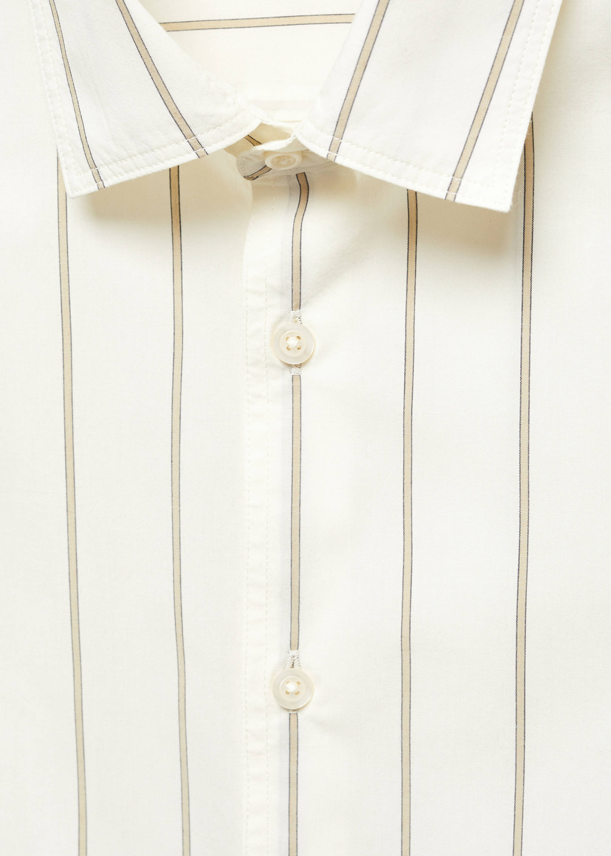 Chemise coton léger rayures - Détail de l'article 8