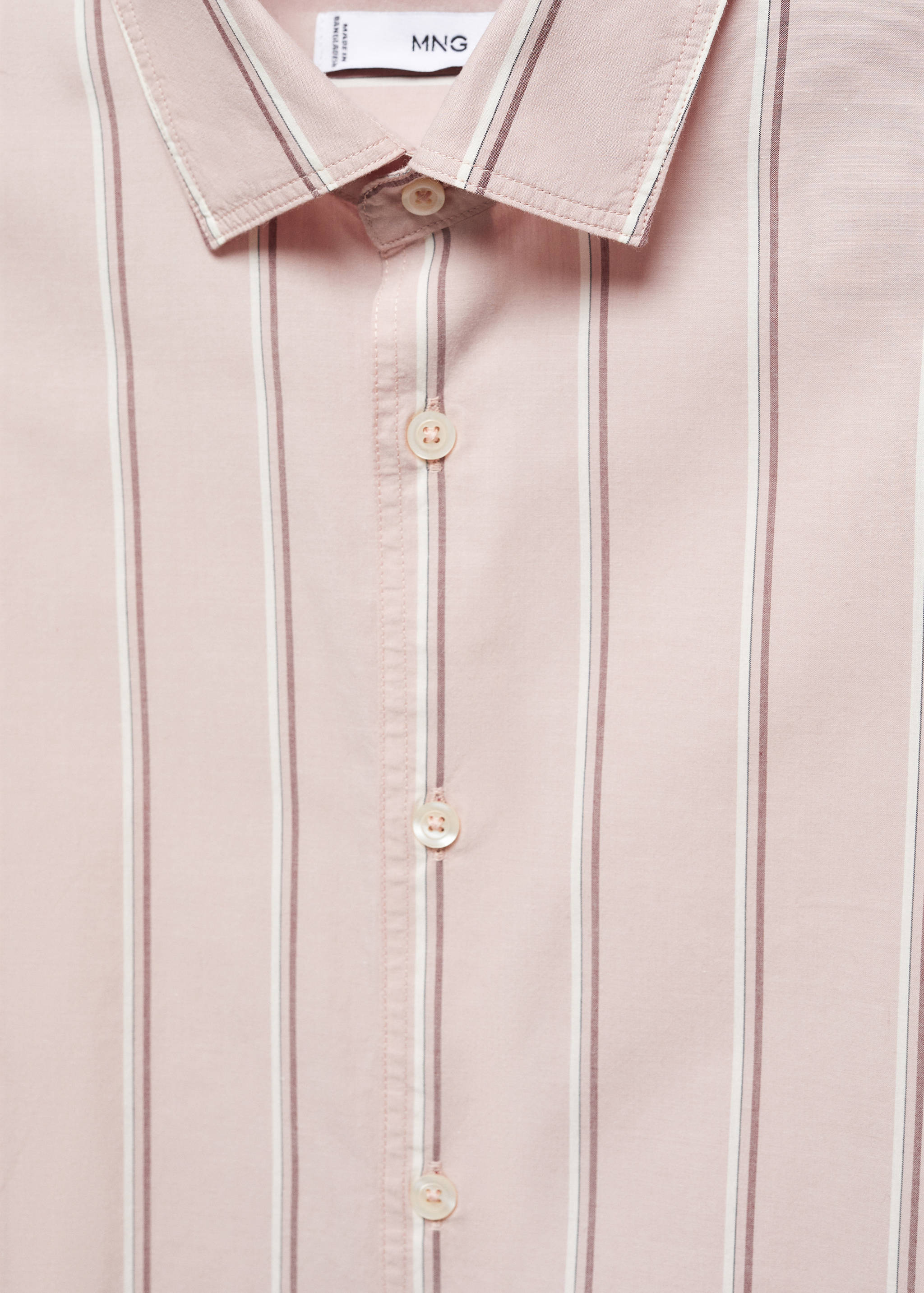 Chemise coton léger rayures - Détail de l'article 8