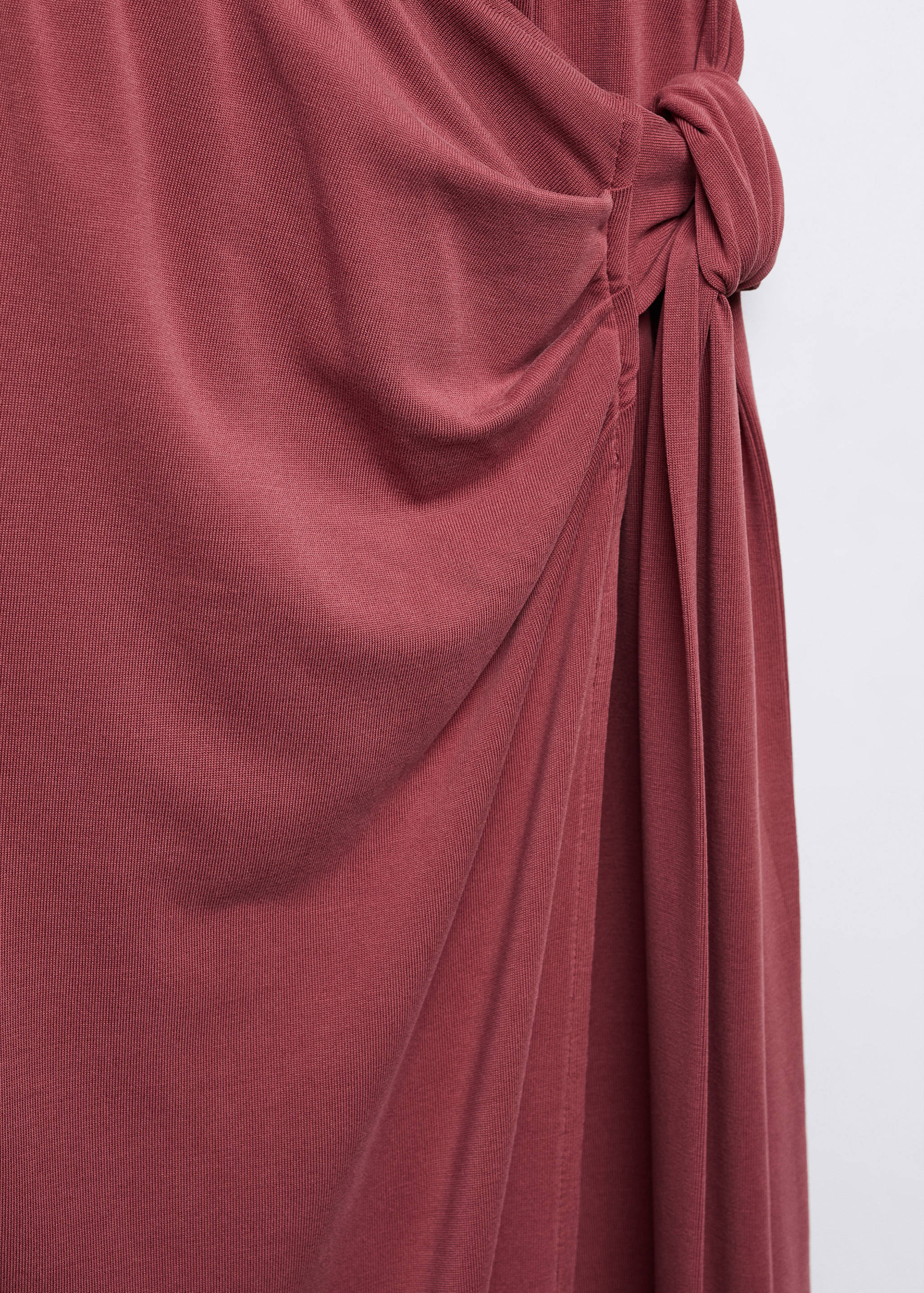 Bow modal dress - Details of the article 8