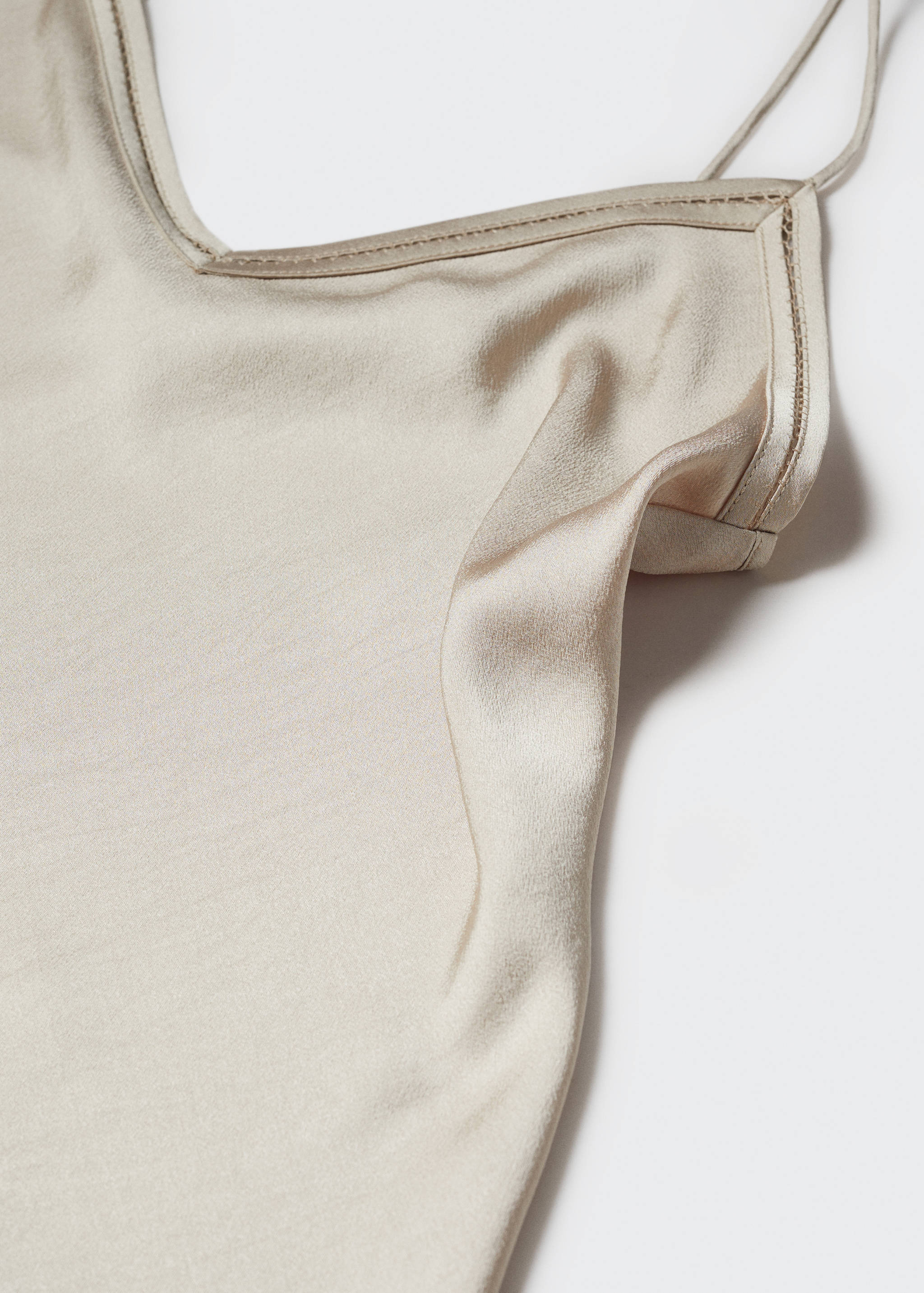 Pleated lace top - Details of the article 8