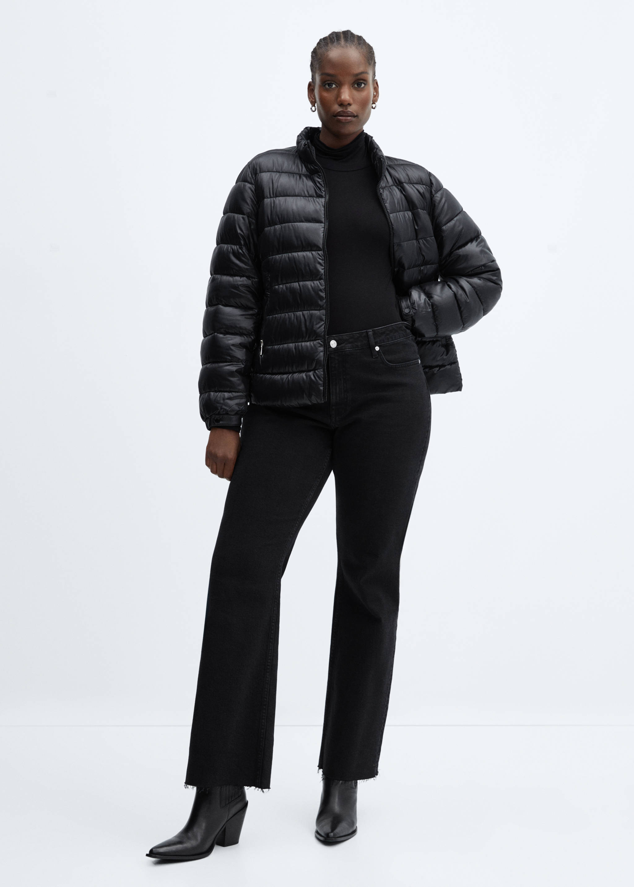 Pocket quilted jacket - Details of the article 3