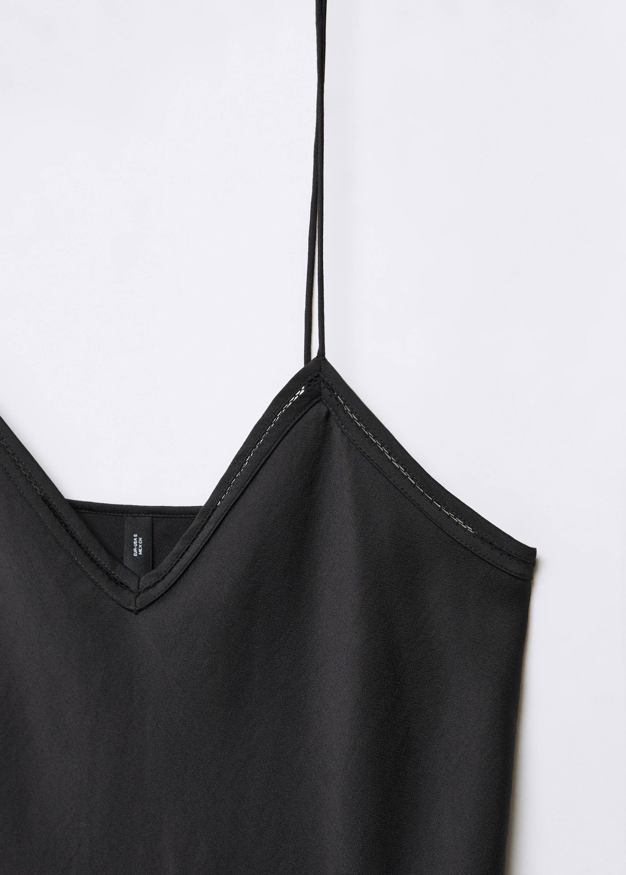 Satin lace top - Details of the article 8