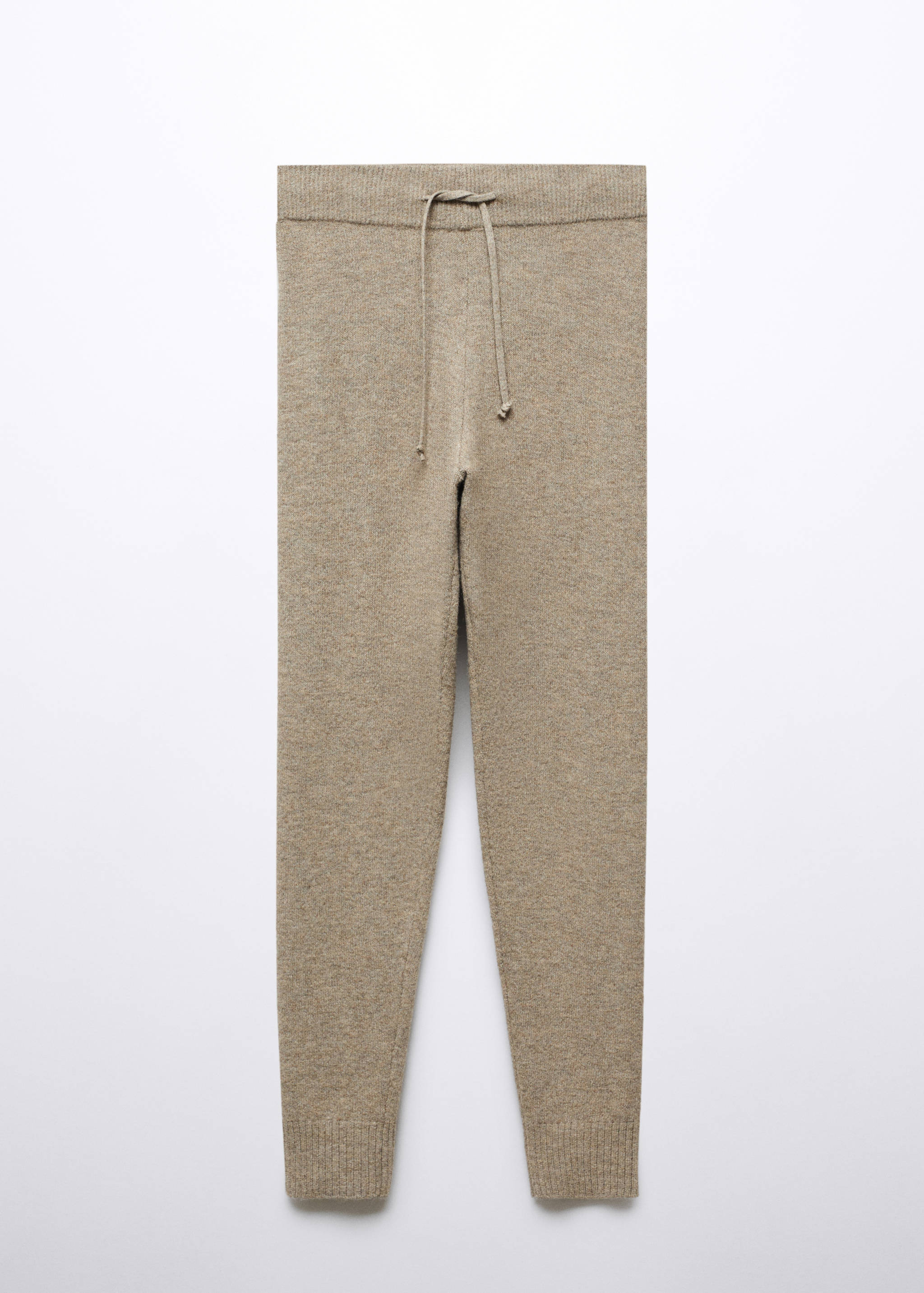 Knit jogger-style pants - Article without model