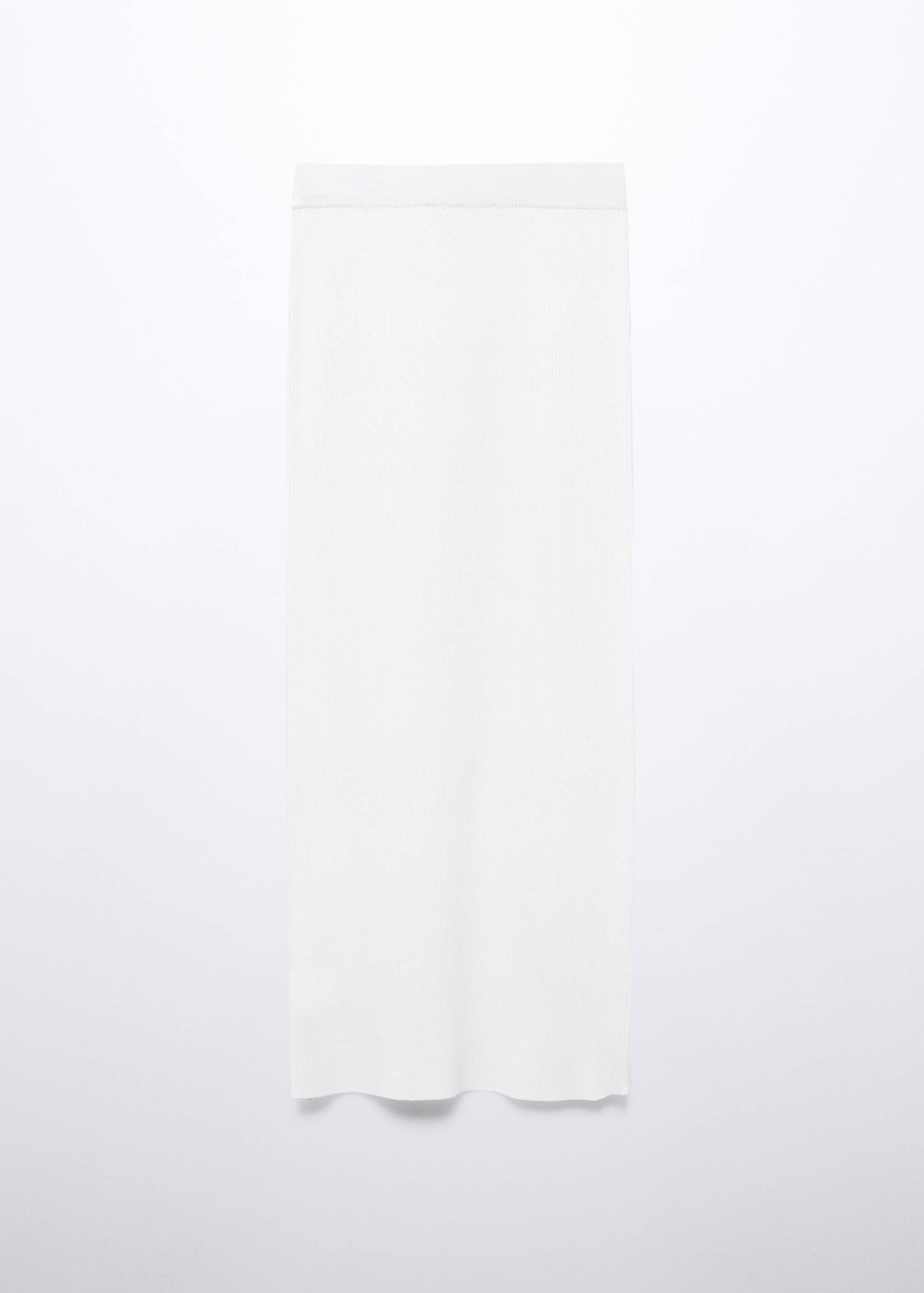 Трикотажная юбка-карандаш - Изделие без модели