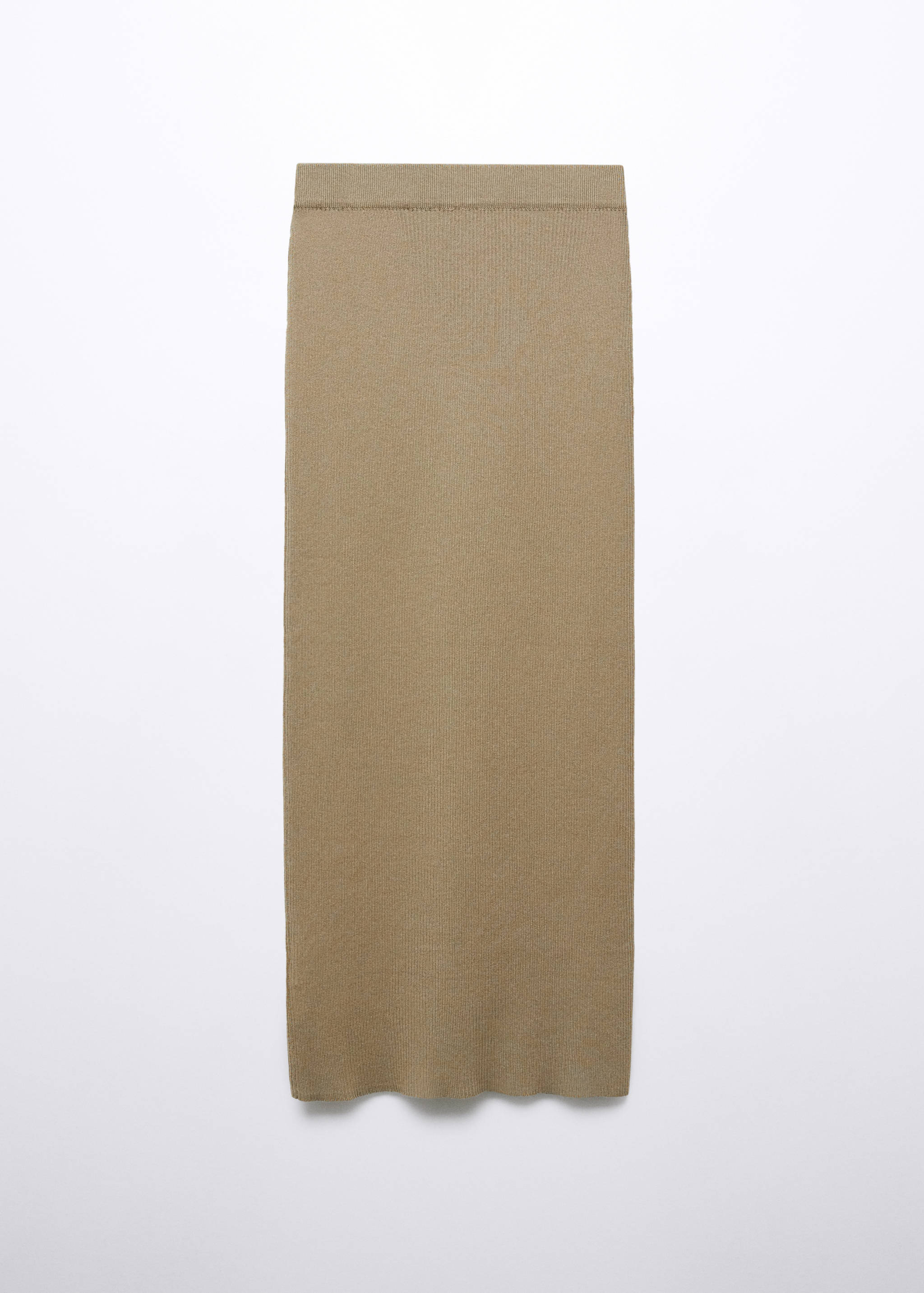 Трикотажная юбка-карандаш - Изделие без модели