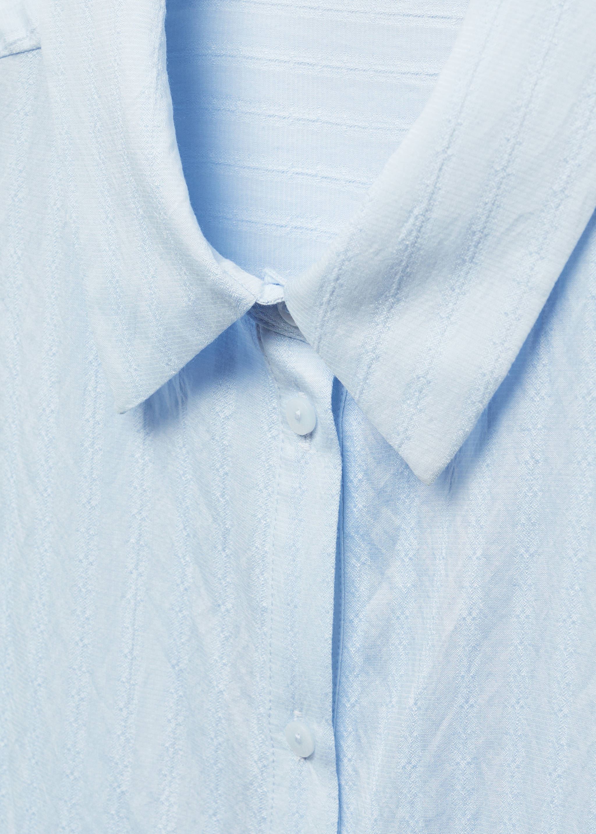 Embroidered cotton shirt - Details of the article 8