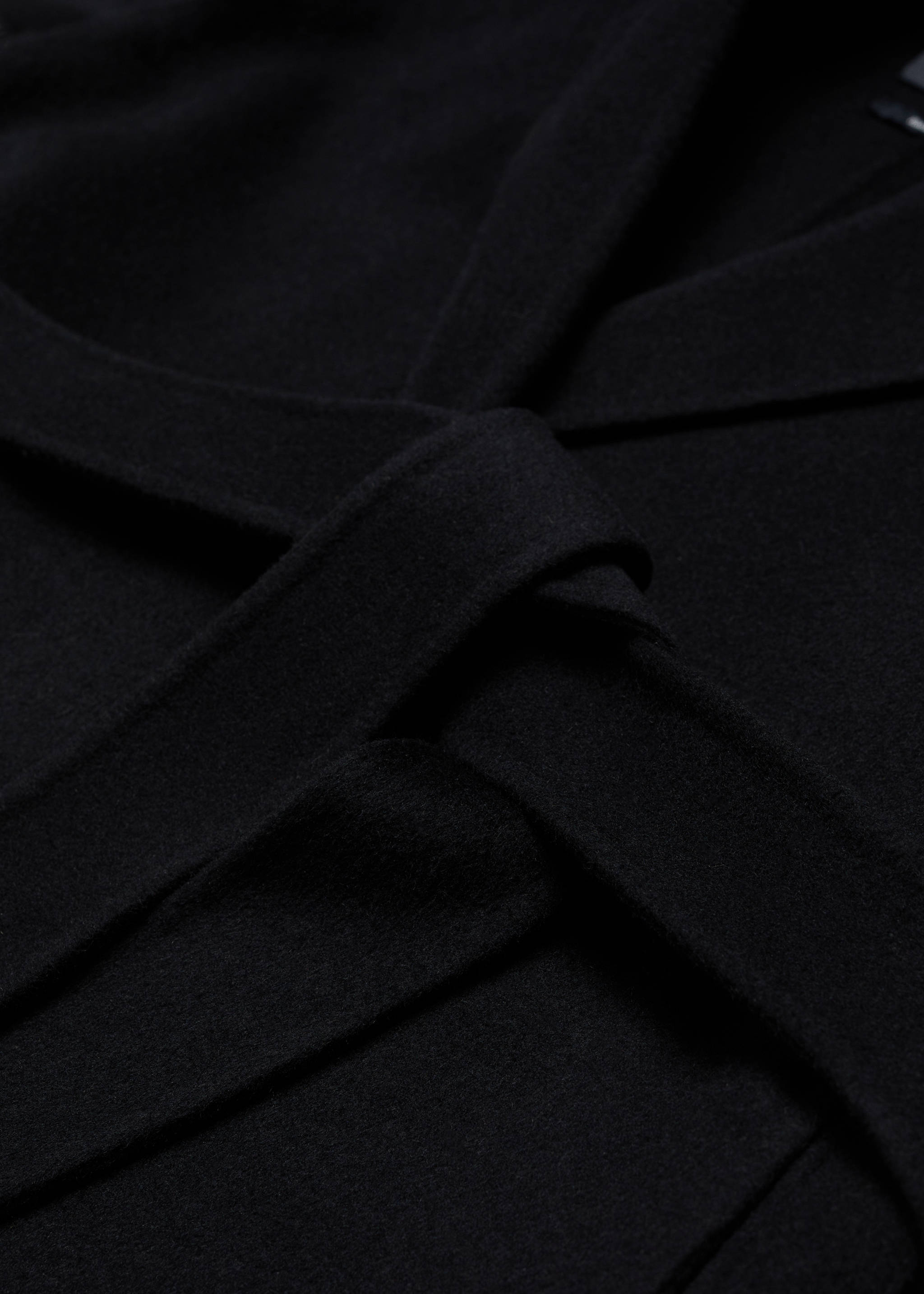 معطف بحزام مصنوع يدويًا - تفاصيل المنتج 8