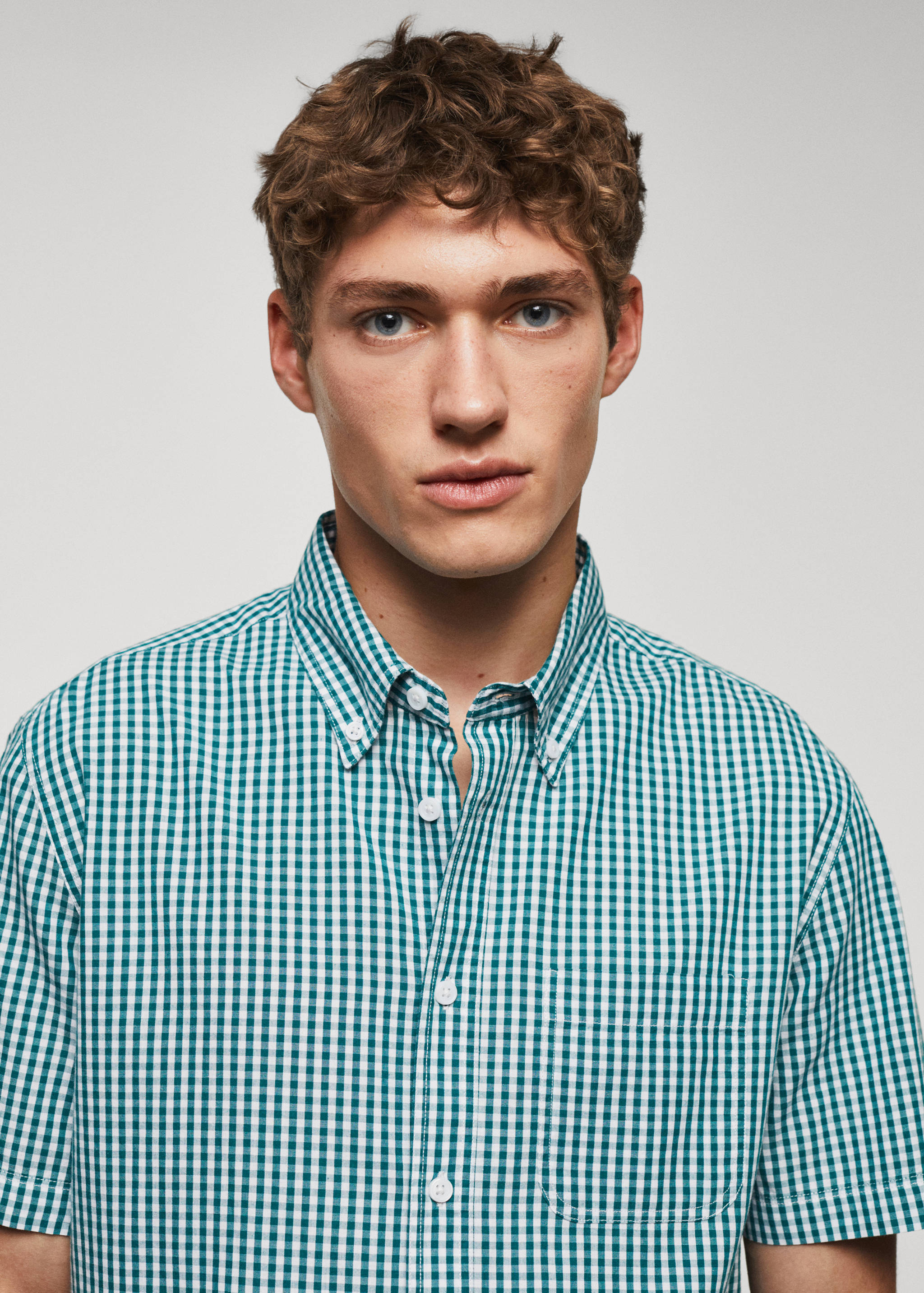 100% cotton printed shirt - Details of the article 1