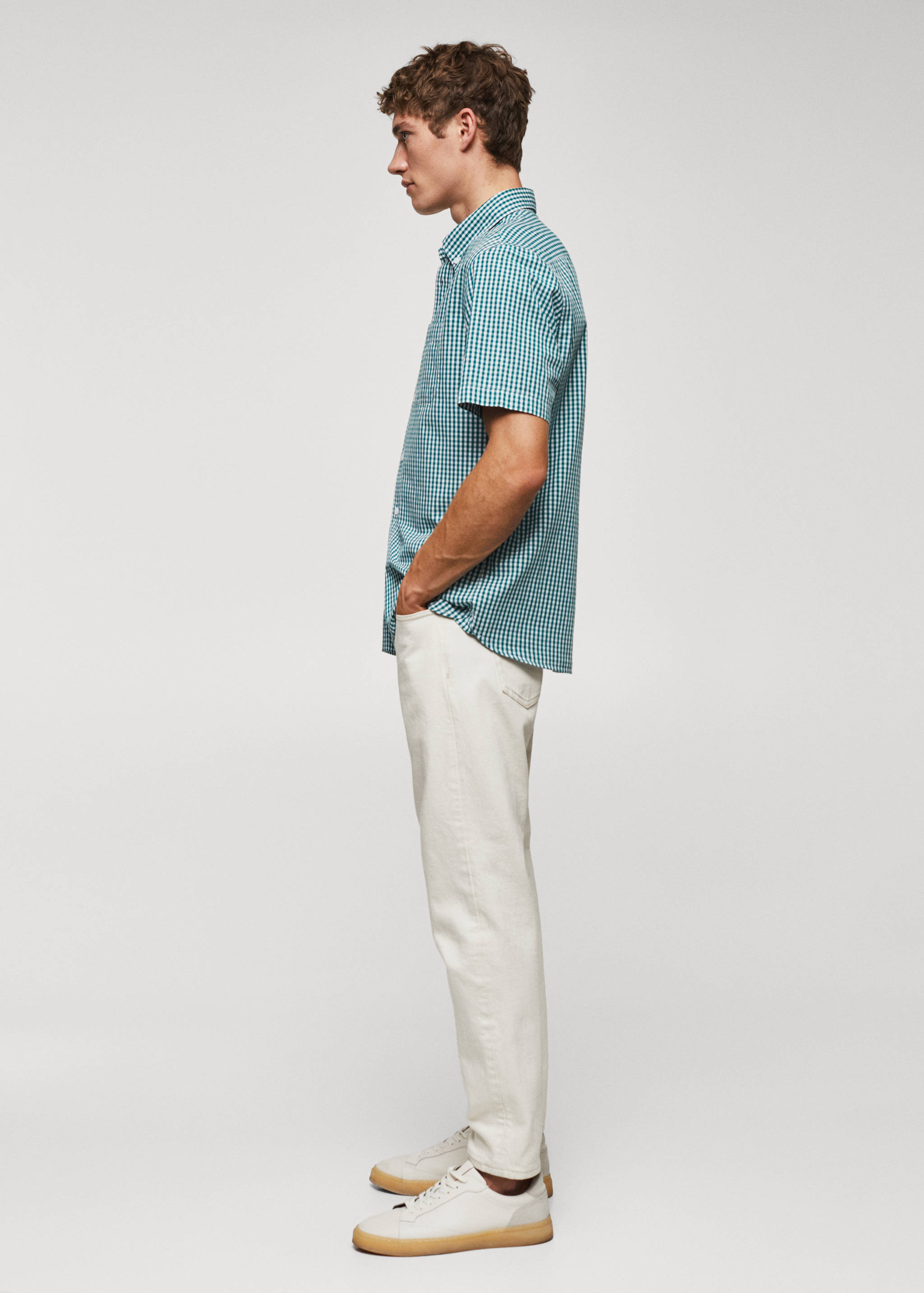 100% cotton printed shirt - Details of the article 2