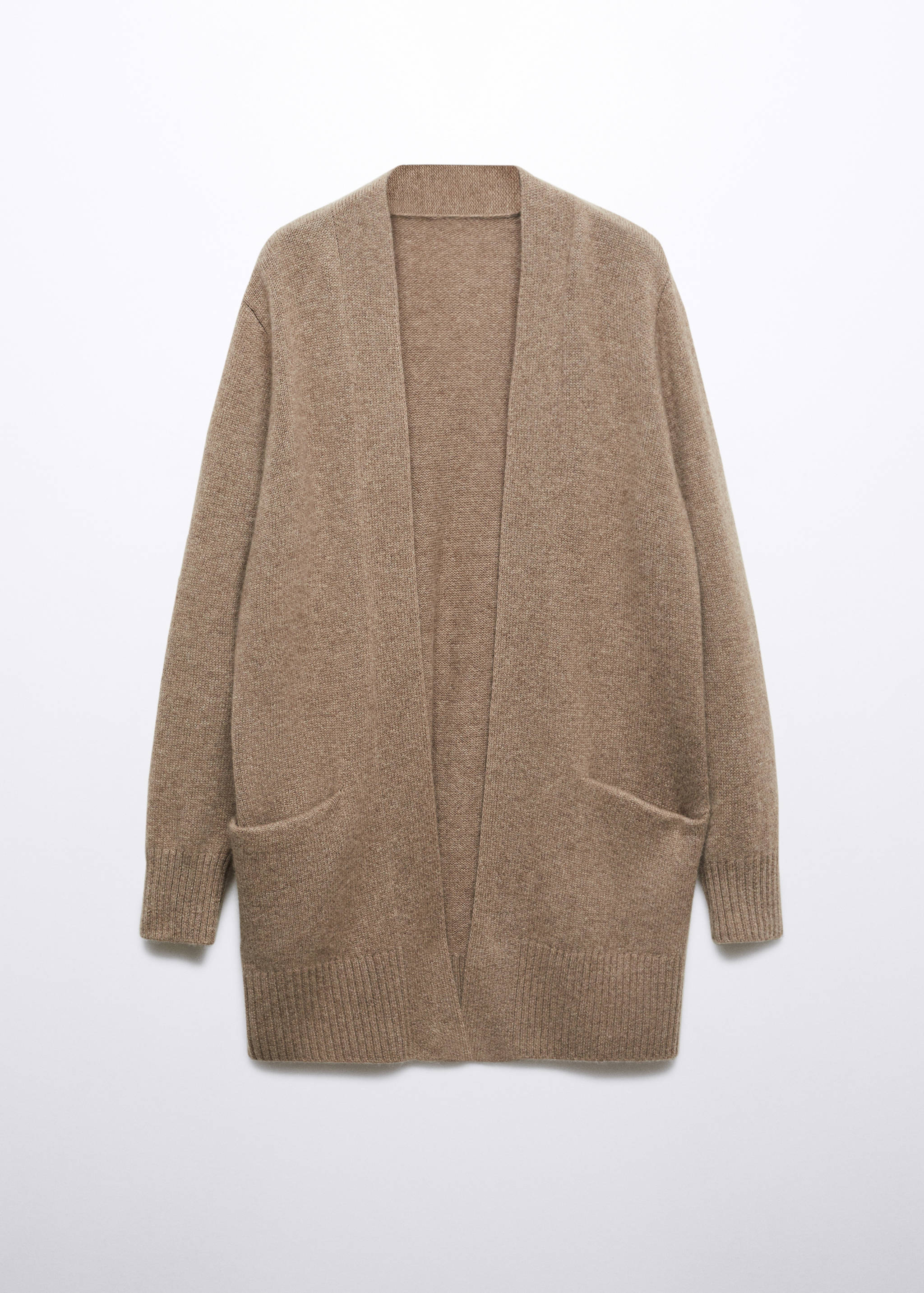 Cashmere cardigan with pockets - Article without model