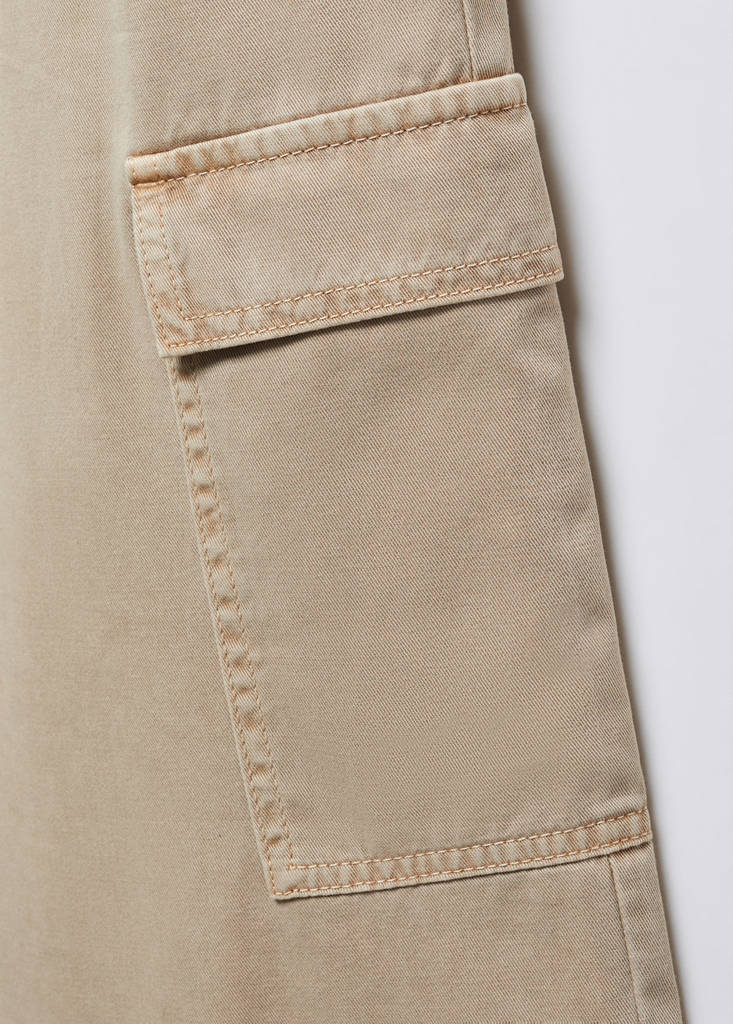 Pocket cargo jeans — Sand