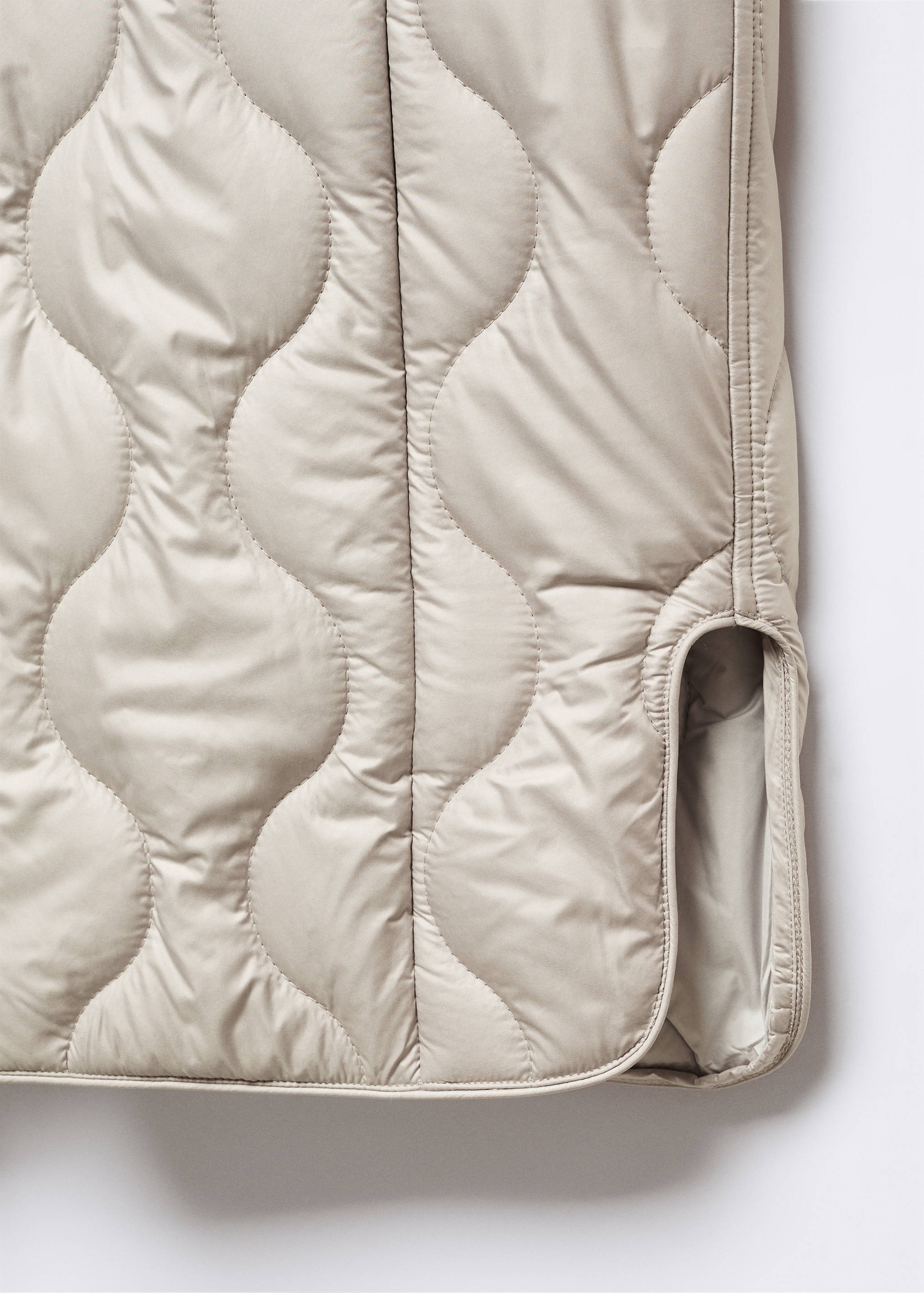 Oversized waterproof puffer coat - Details of the article 8