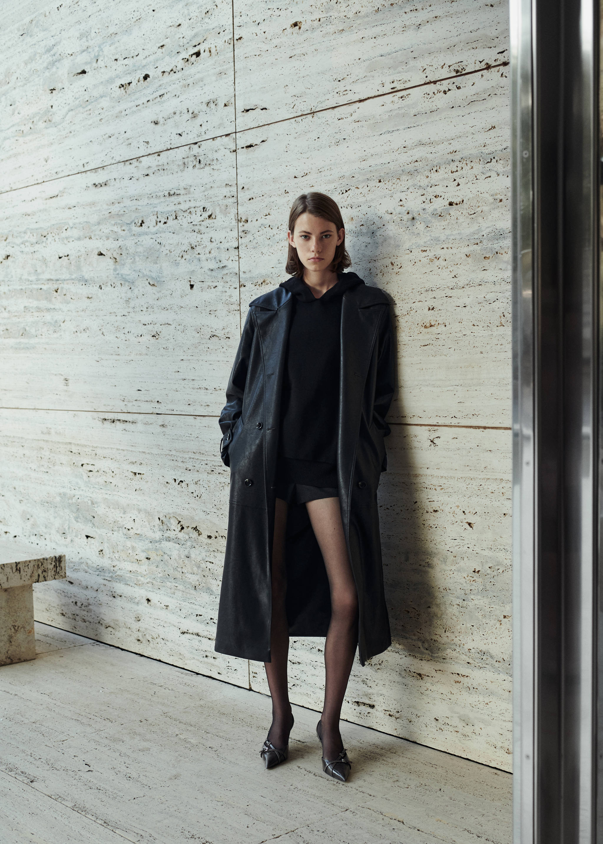 Trench oversize efecto piel - Detalle del artículo 7