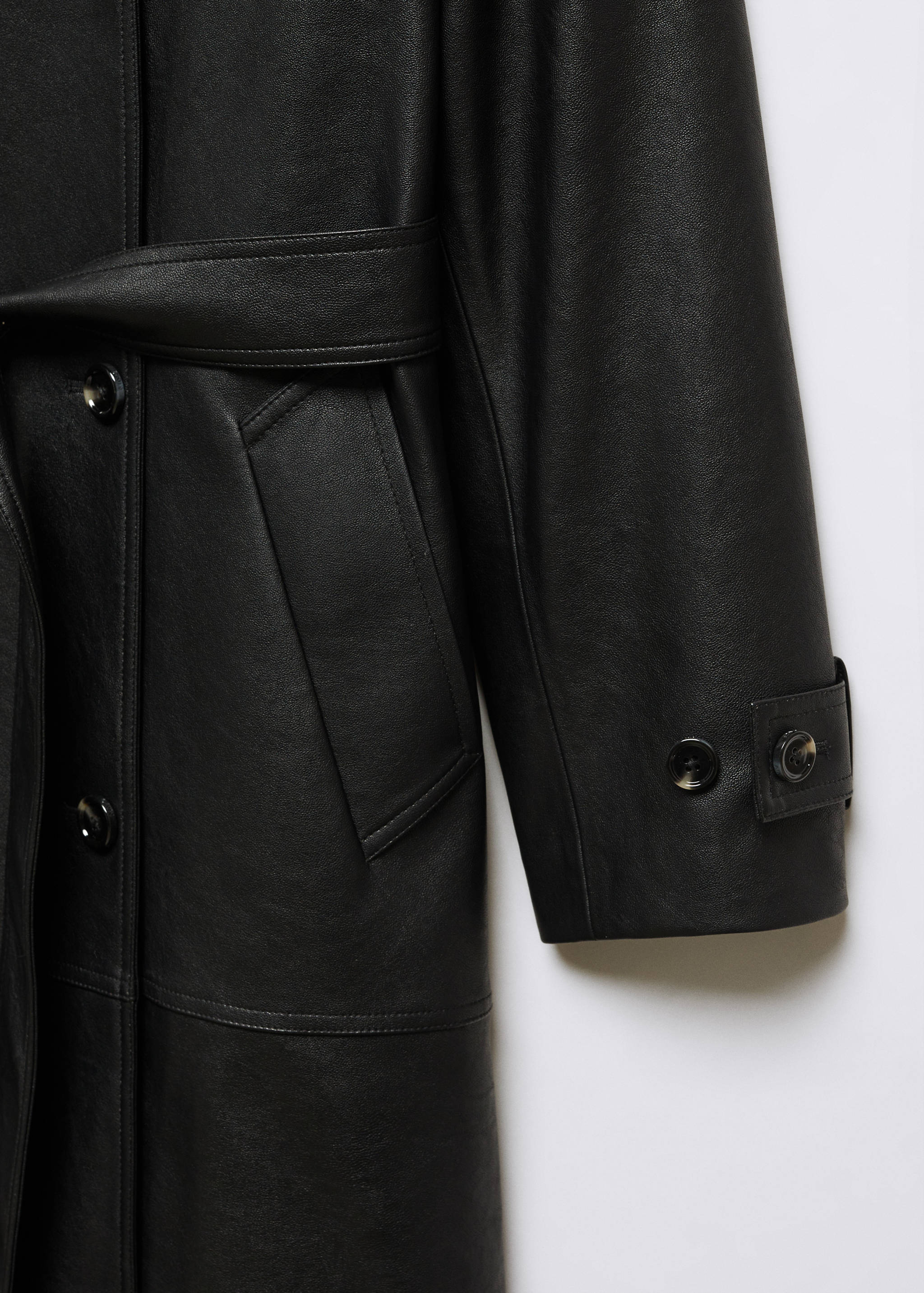 Trench oversize efecto piel - Detalle del artículo 8