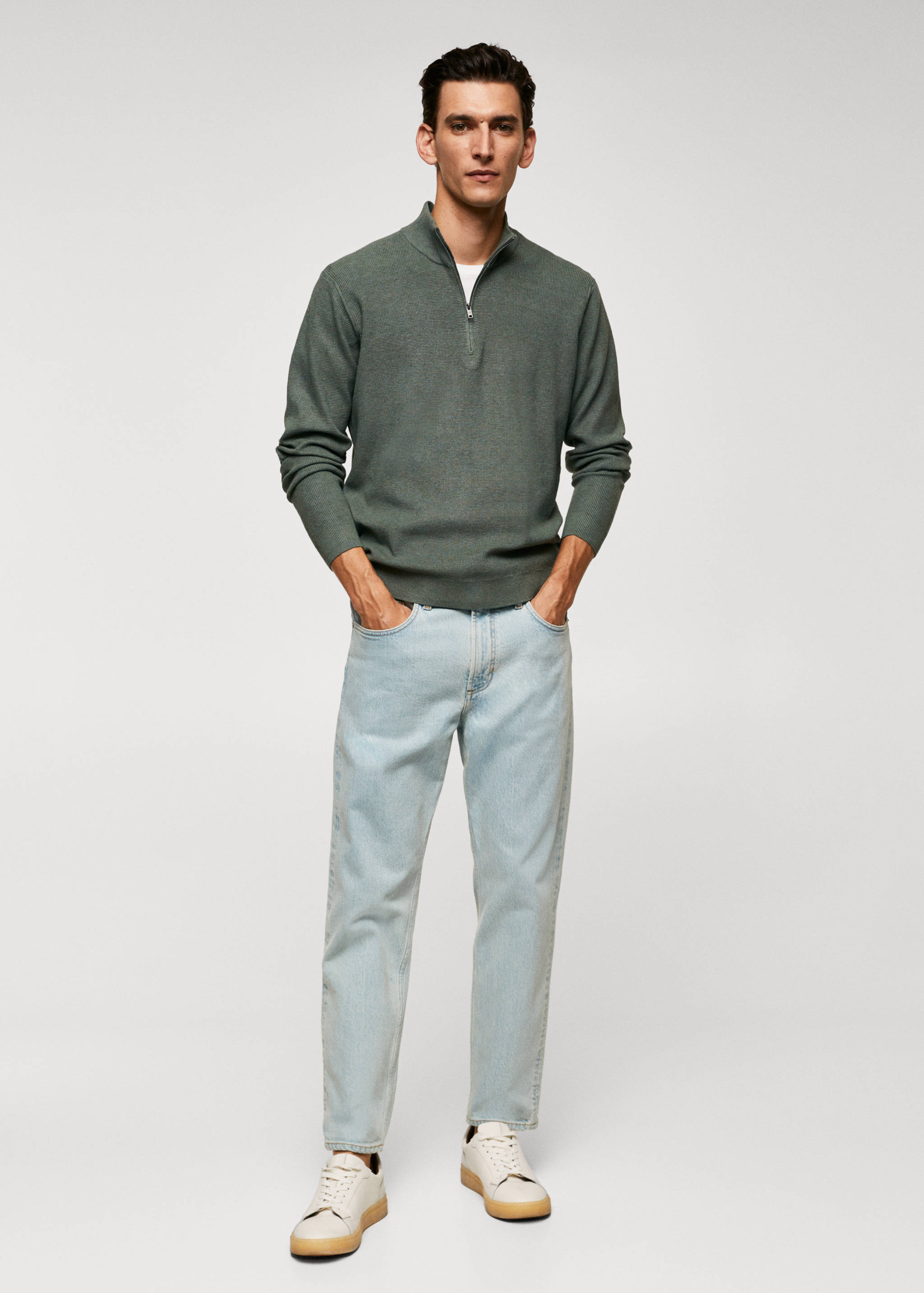 Perkins sweater with cowl neck - General plane