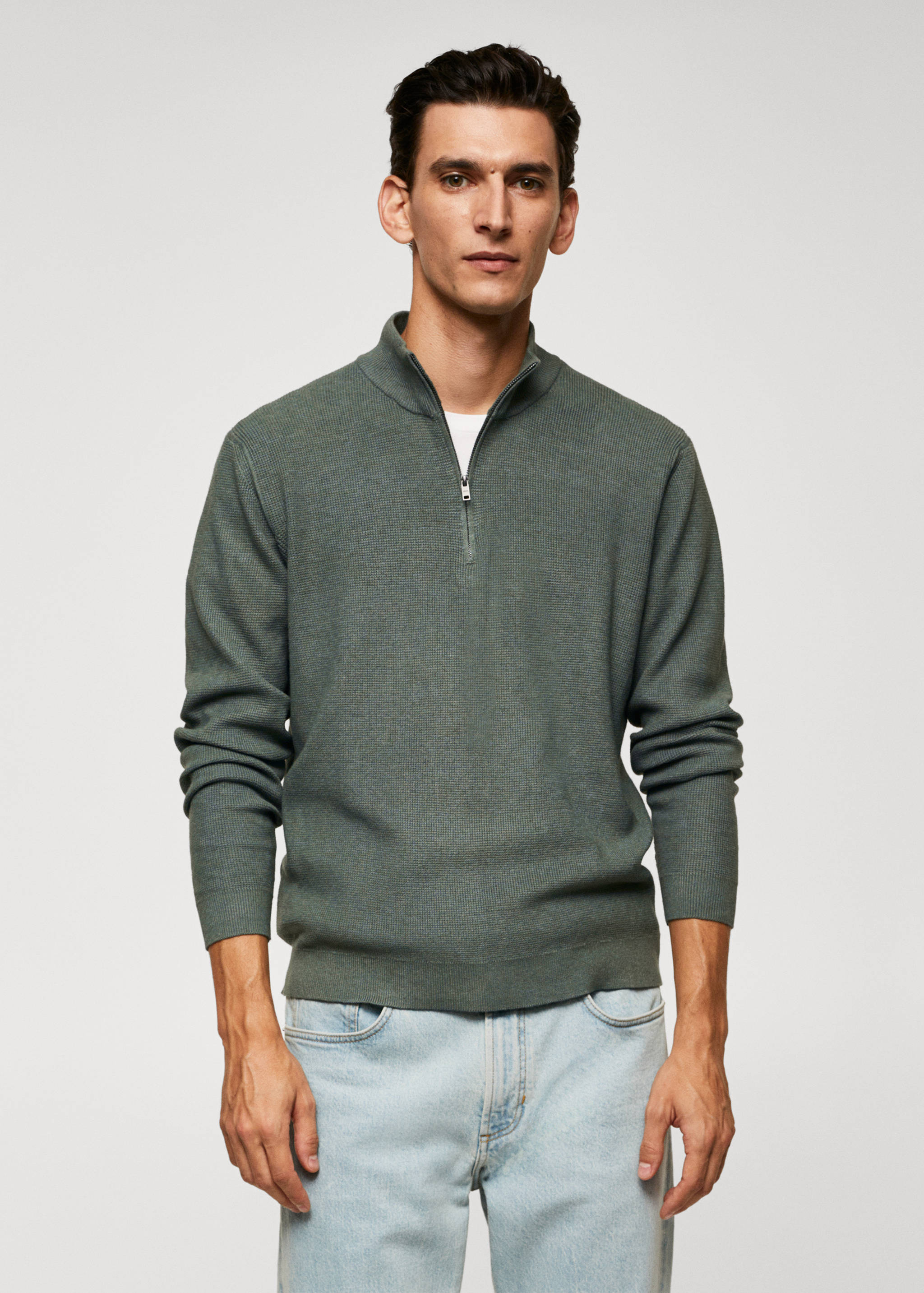 Perkins sweater with cowl neck - Medium plane