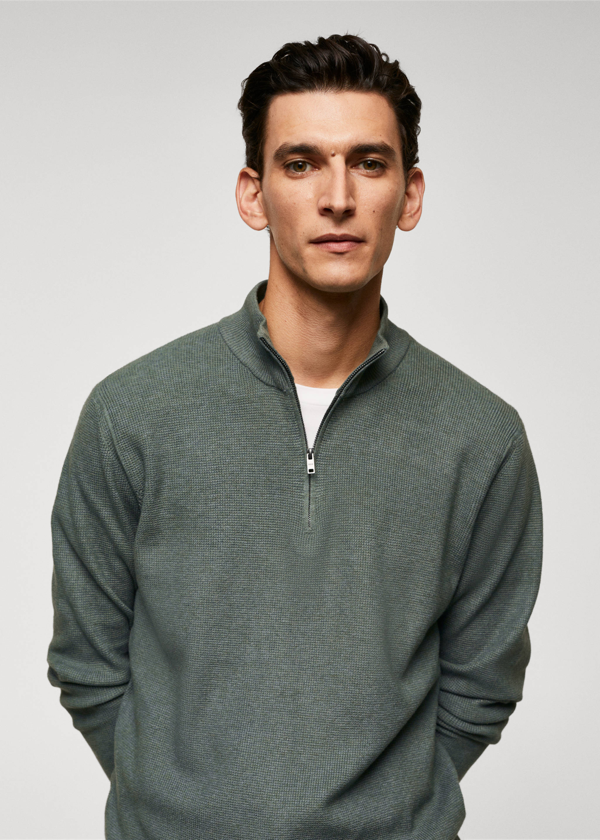 Perkins sweater with cowl neck - Details of the article 1