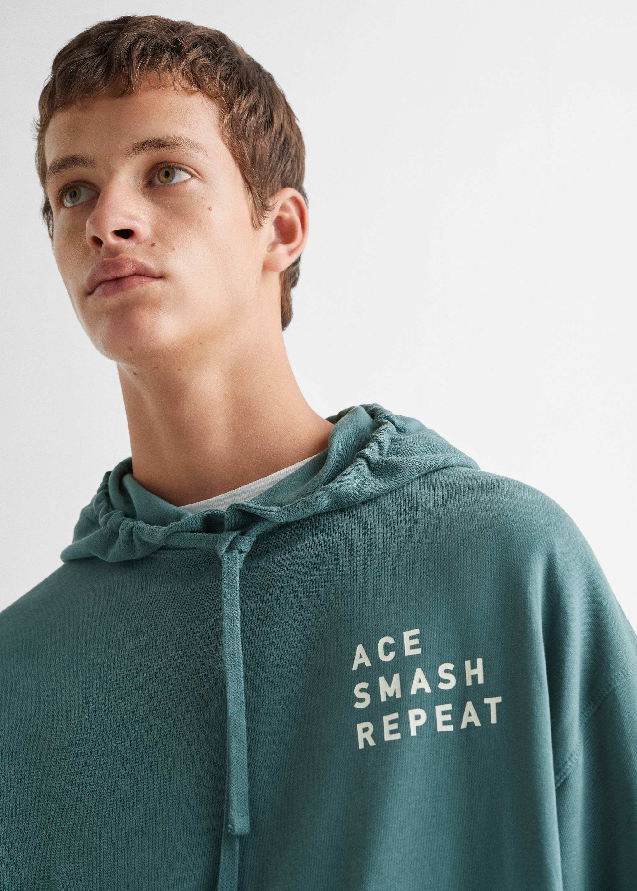 Sudadera mensaje estampado - Detalle del artículo 1