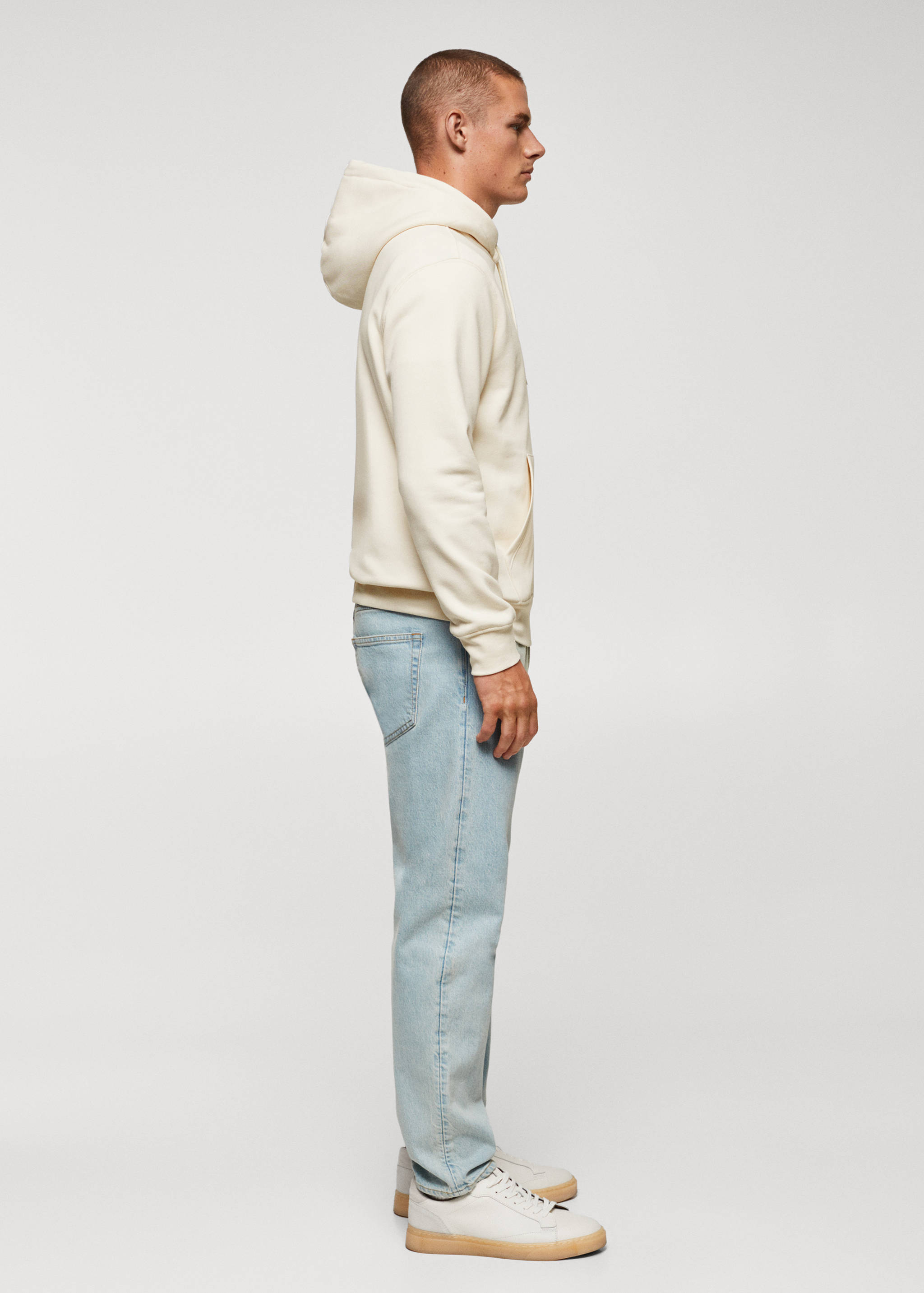 Sweat-shirt coton poche kangourou capuche - Détail de l'article 2