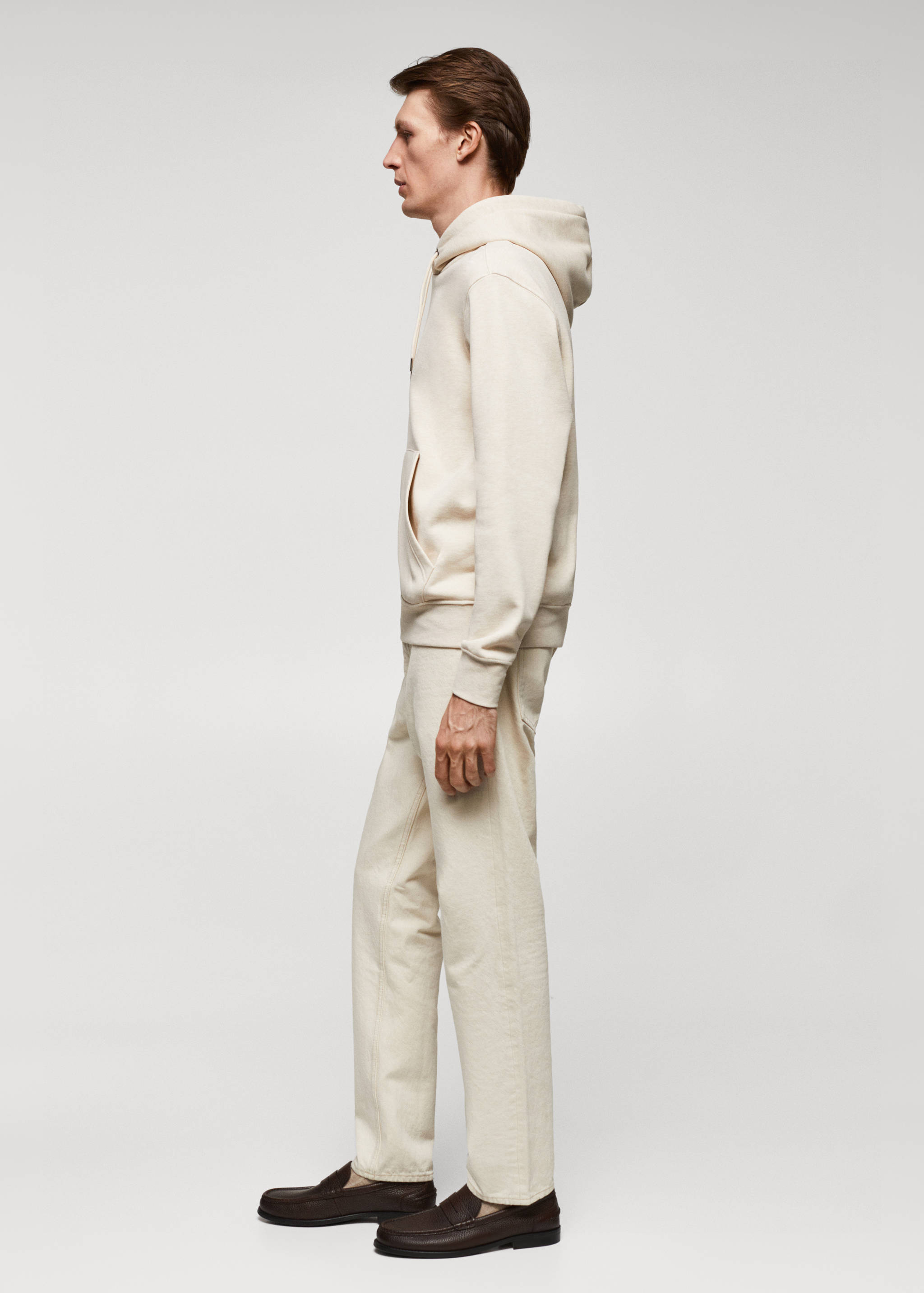 Sweat-shirt coton poche kangourou capuche - Détail de l'article 2