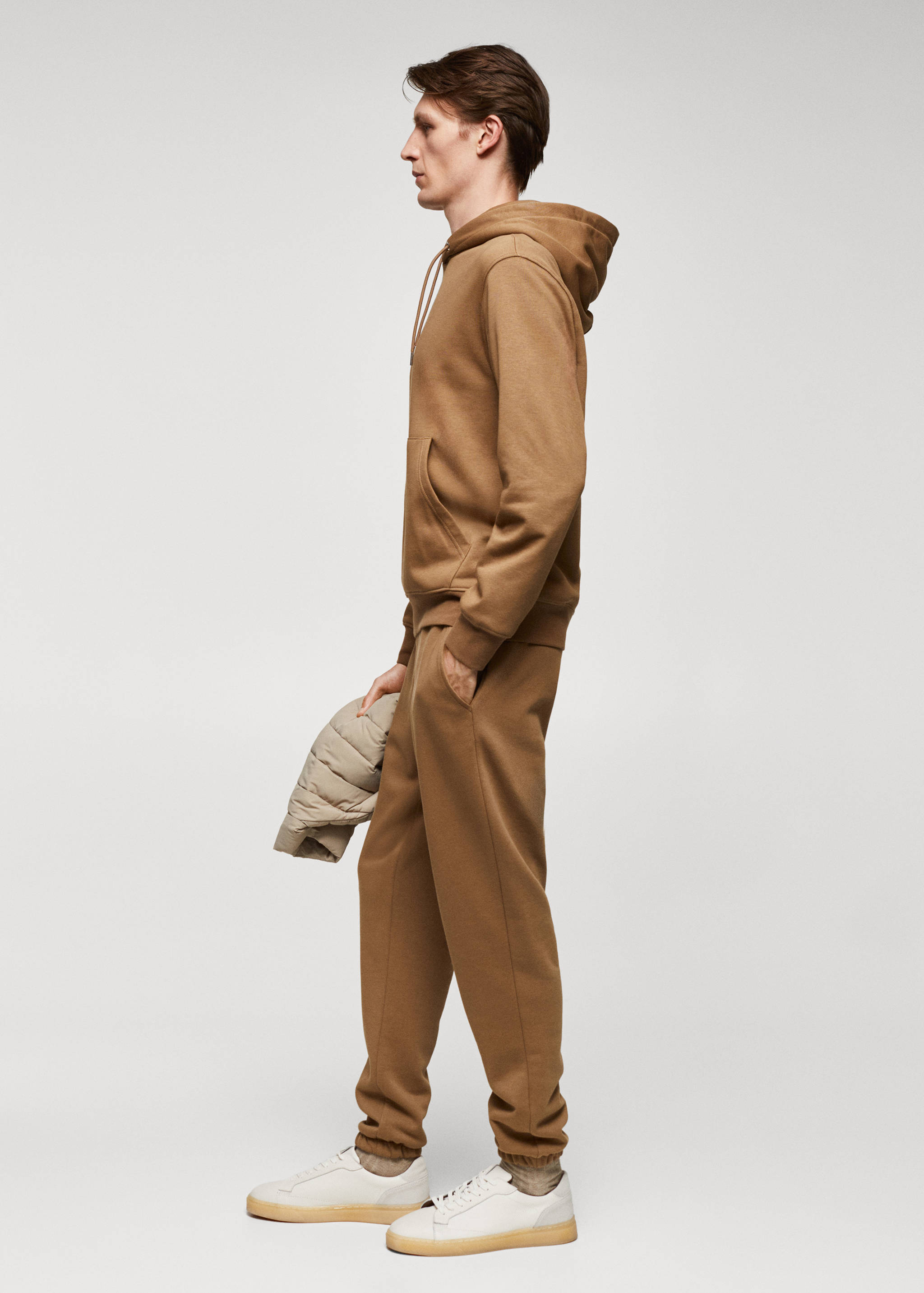 Sweat-shirt coton poche kangourou capuche - Détail de l'article 2