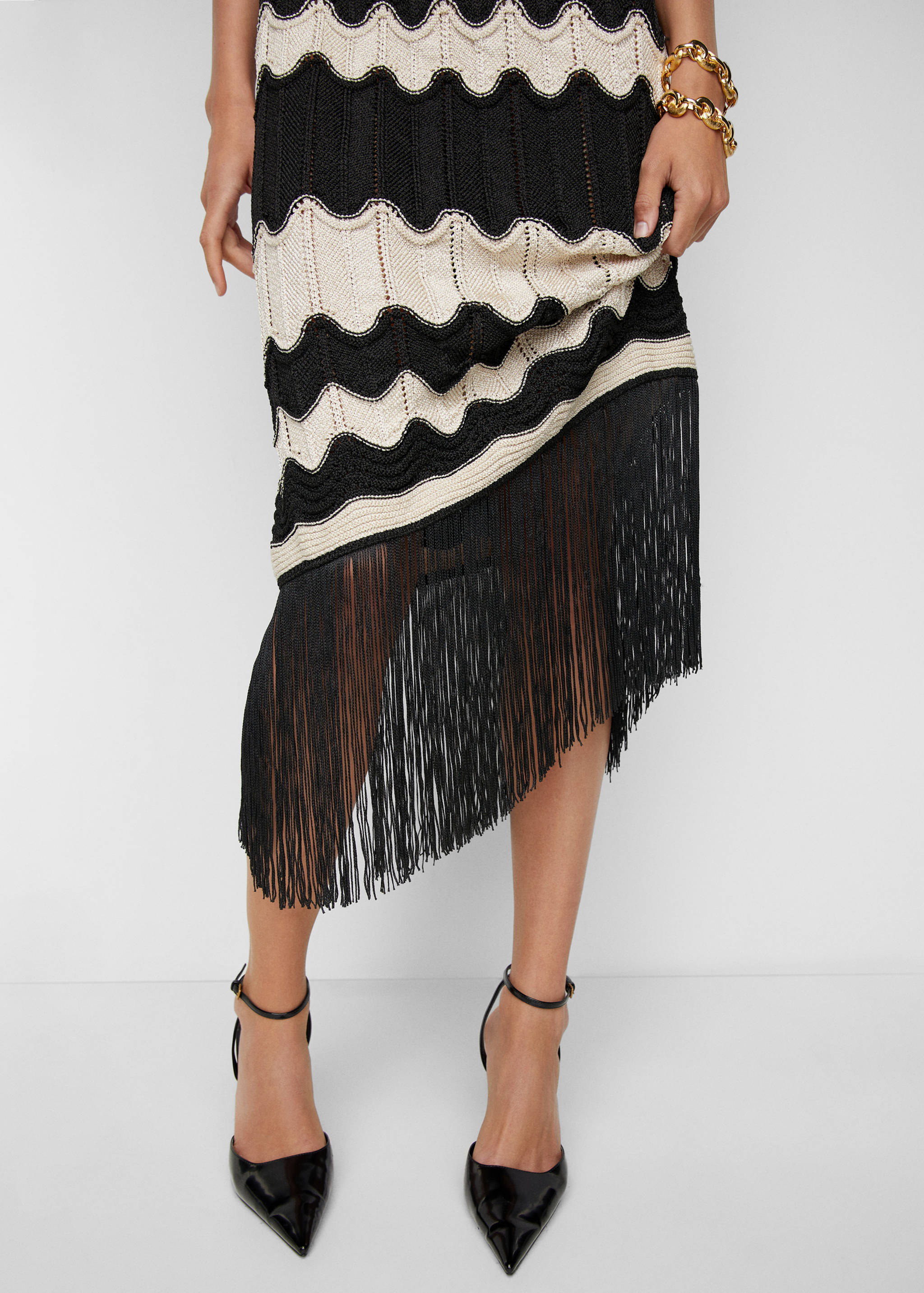 Robe base frangée - Détail de l'article 6