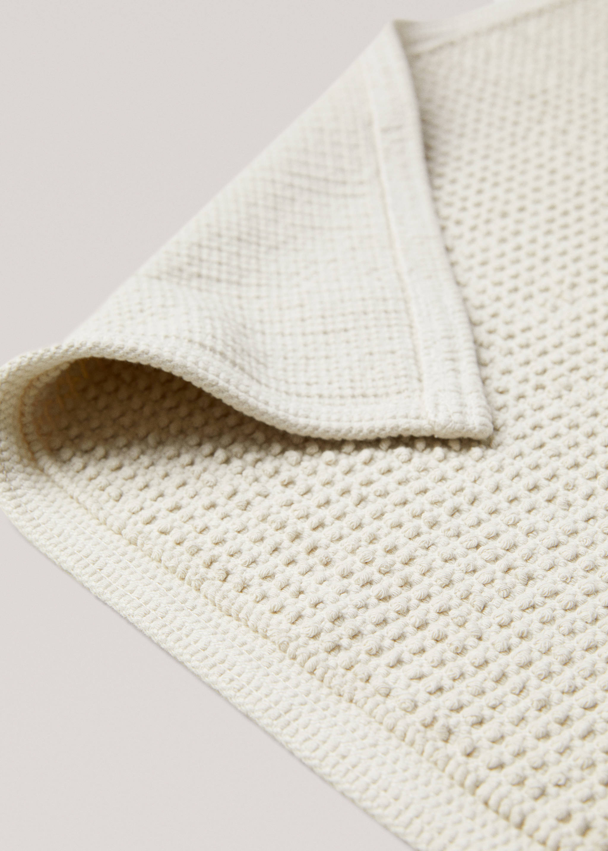 Estora de bany 100% cotó textura - Detall de l'article 2