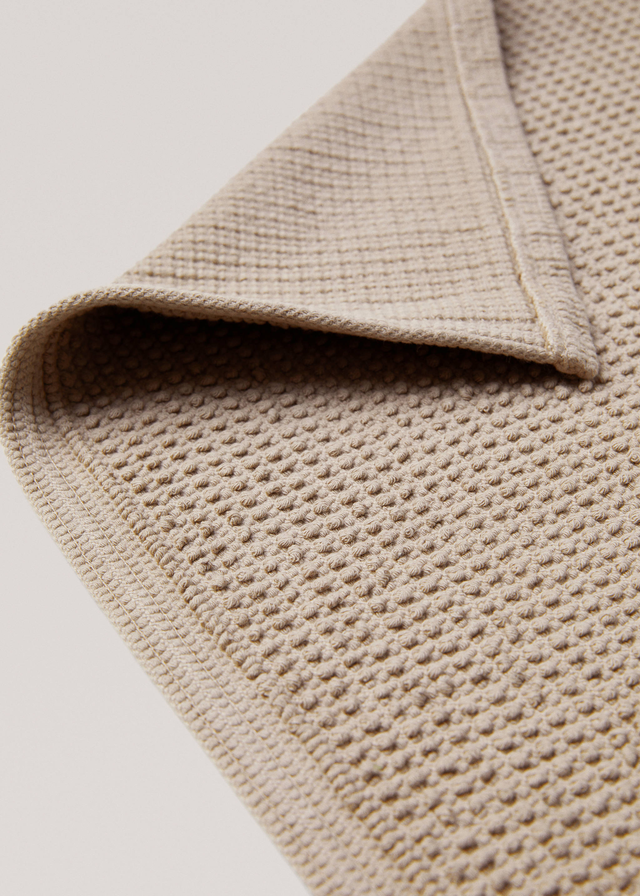 Estora de bany 100% cotó textura - Detall de l'article 2