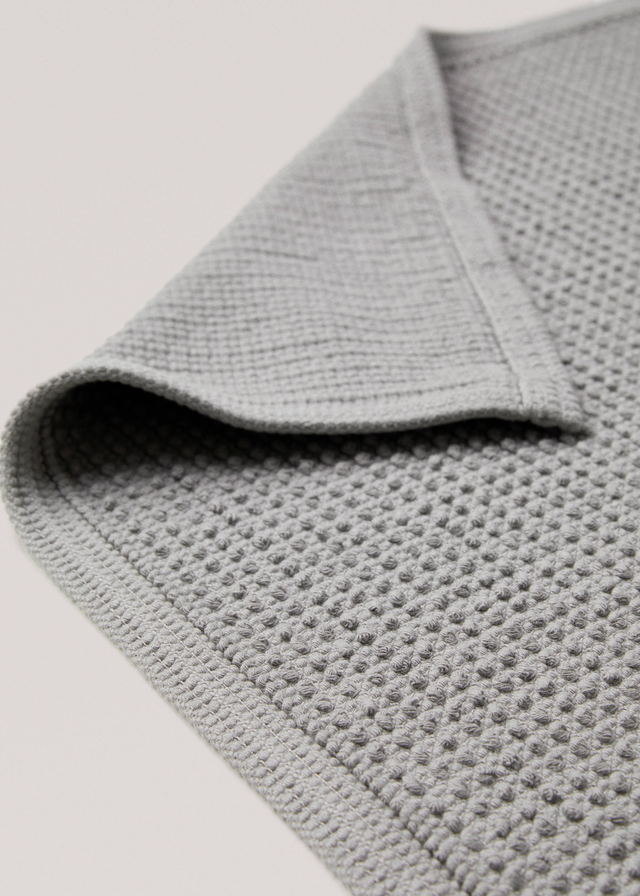 Estora de bany 100% cotó textura - Detall de l'article 2