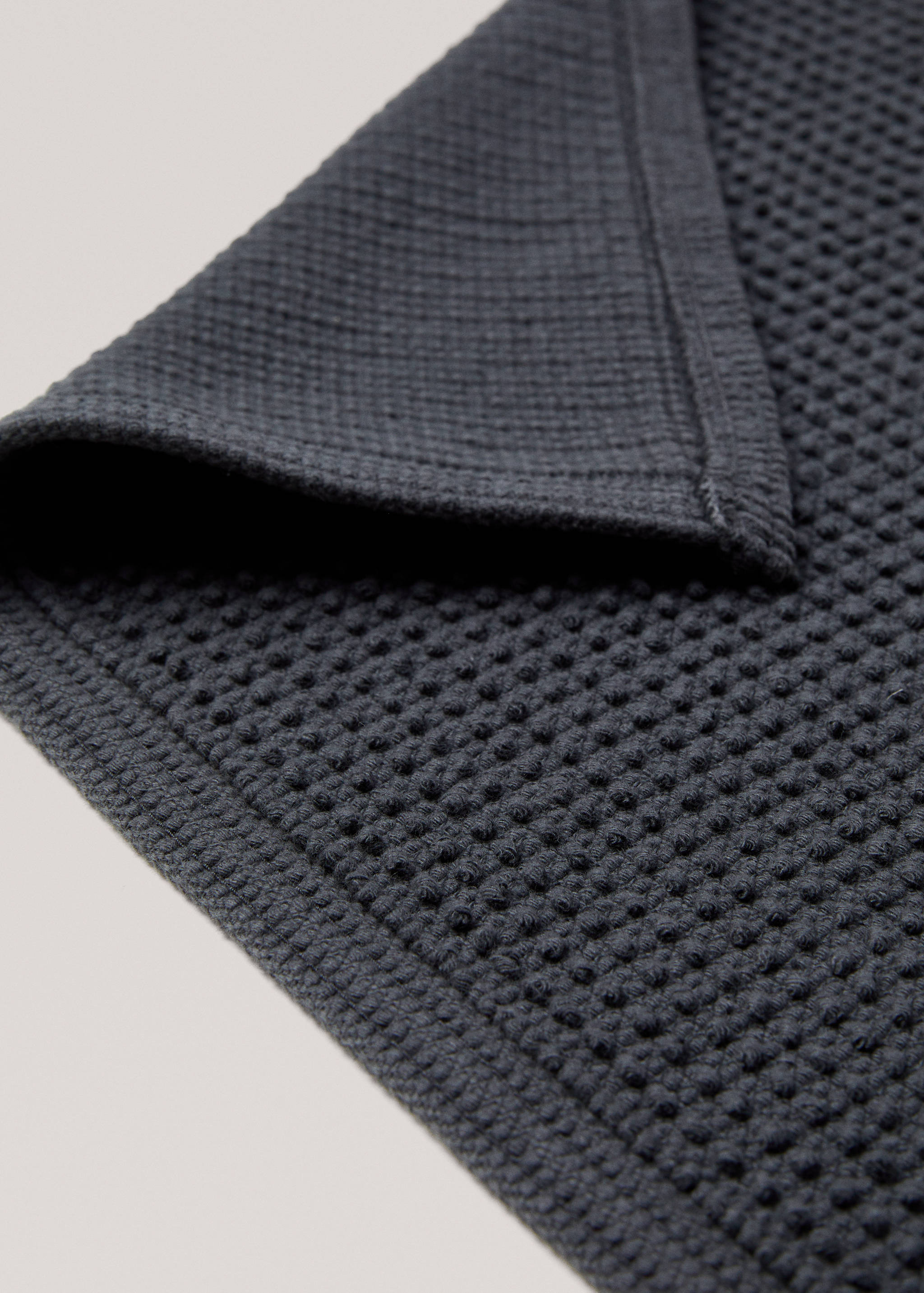 Estora de bany 100% cotó textura - Detall de l'article 2