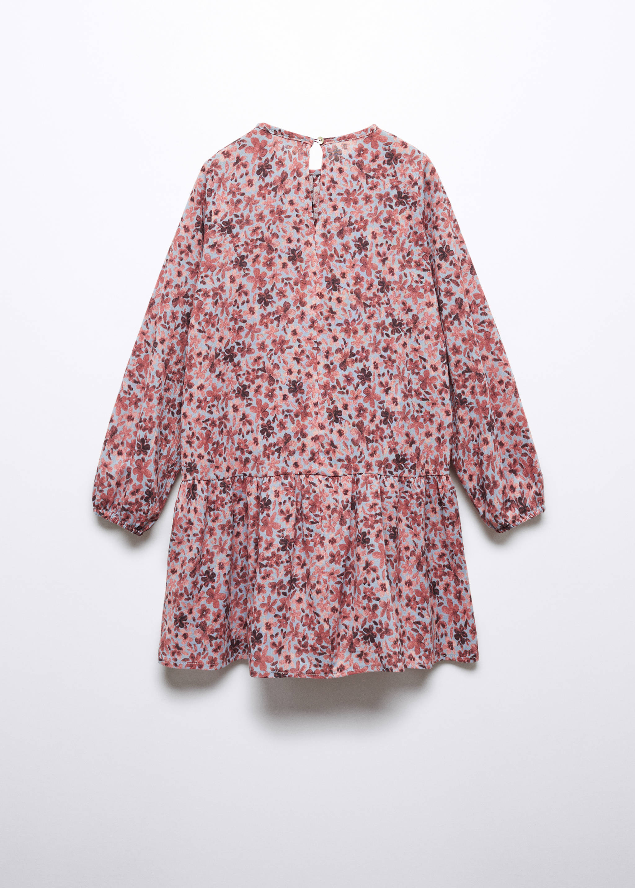 Flowers cotton dress - Reverse of the article